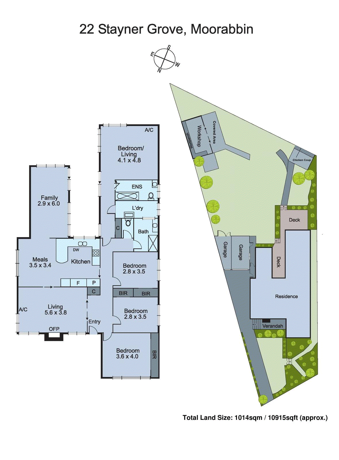 22 Stayner Grove, Moorabbin VIC 3189 - Floorplan
