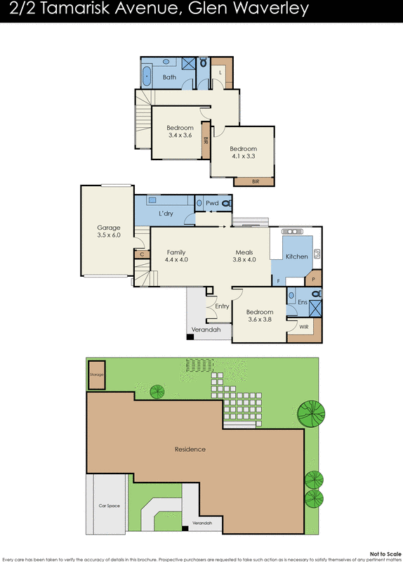 2/2 Tamarisk Avenue, Glen Waverley VIC 3150 - Floorplan