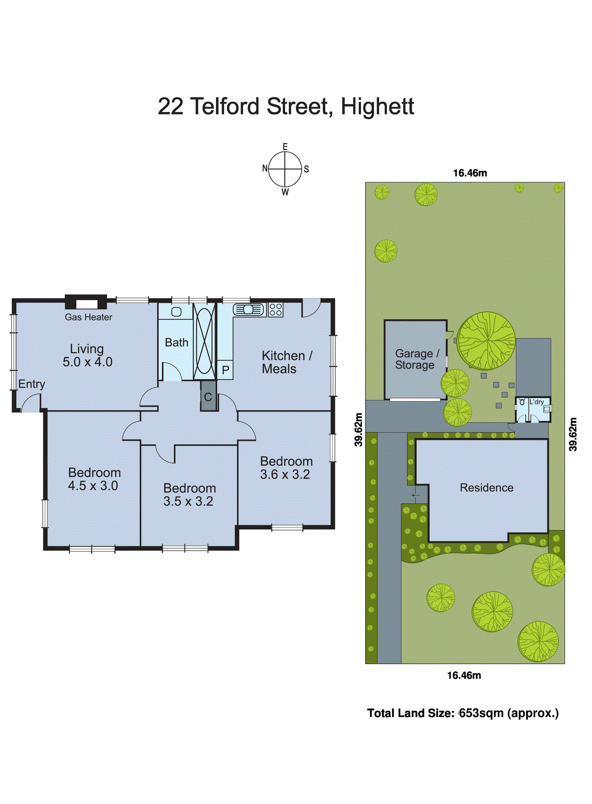 22 Telford Street, Highett VIC 3190 - Floorplan