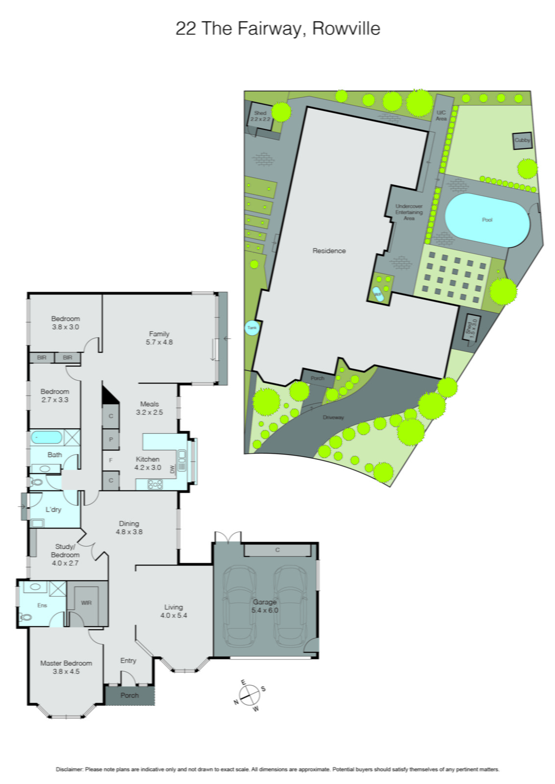 22 The Fairway, Rowville VIC 3178 - Floorplan
