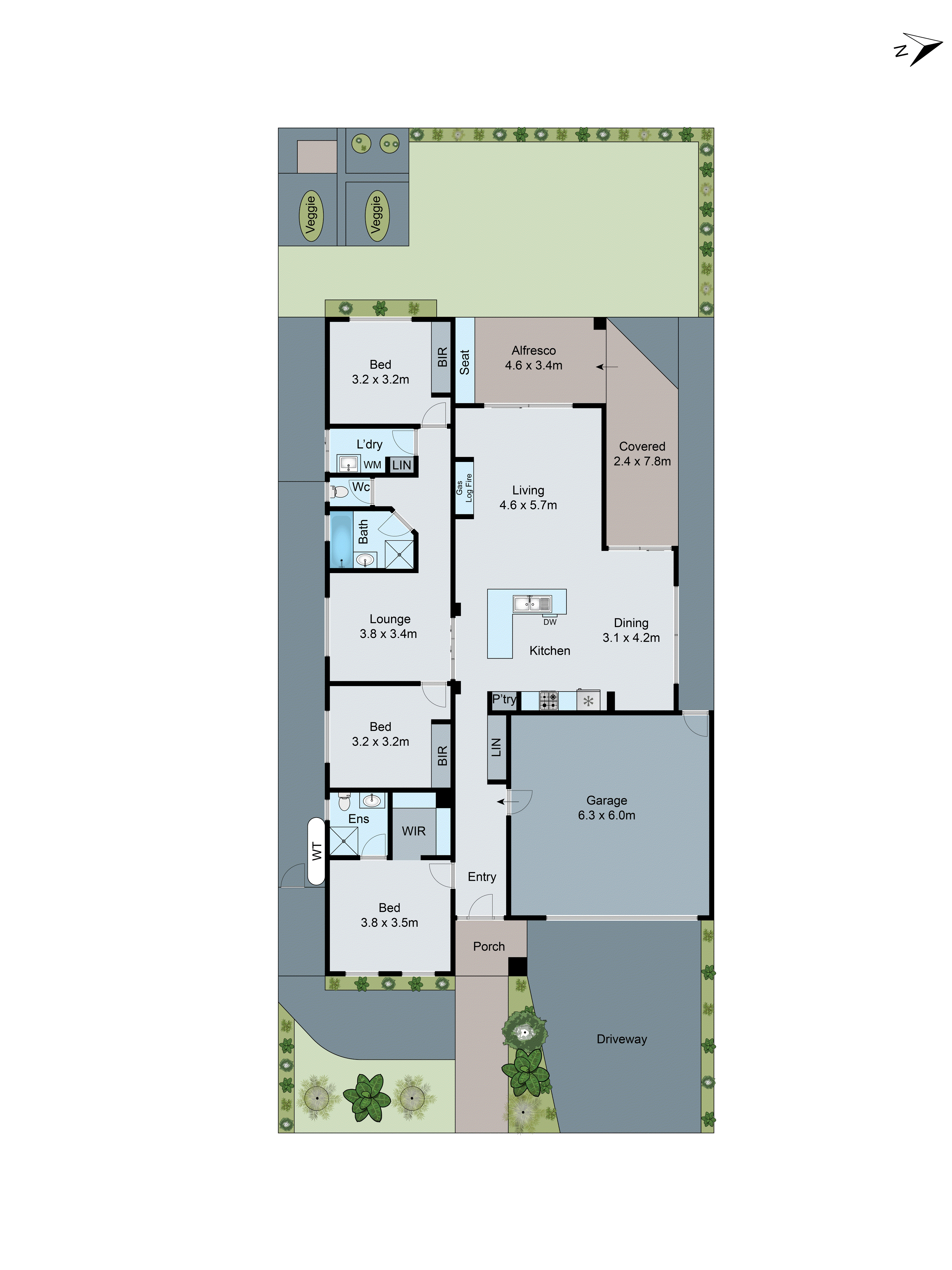 22 Tispa Drive, Leopold VIC 3224 - Floorplan