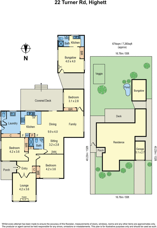 22 Turner Road, Highett VIC 3190 - Floorplan