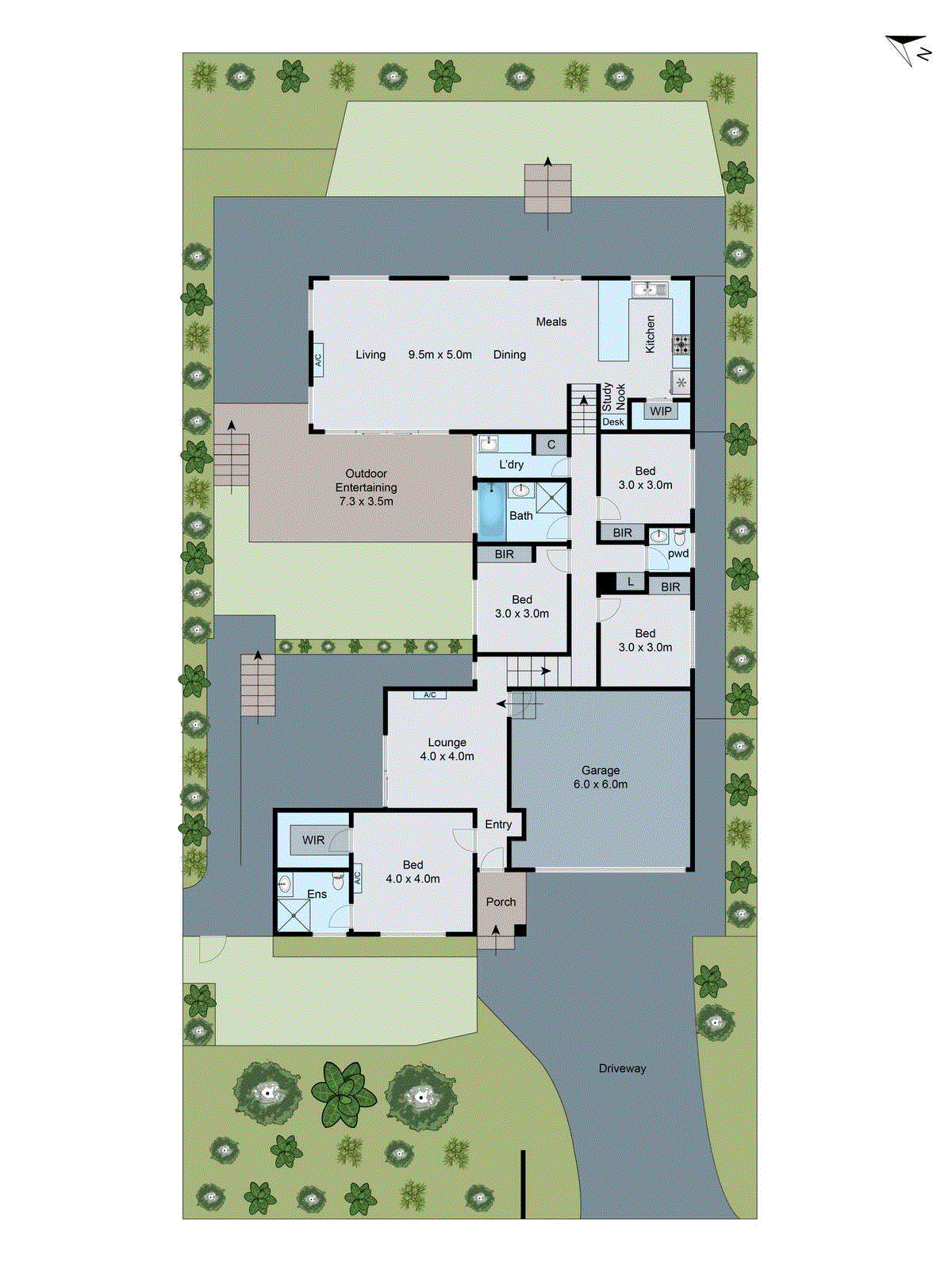 22 Valencay Avenue, Highton VIC 3216 - Floorplan
