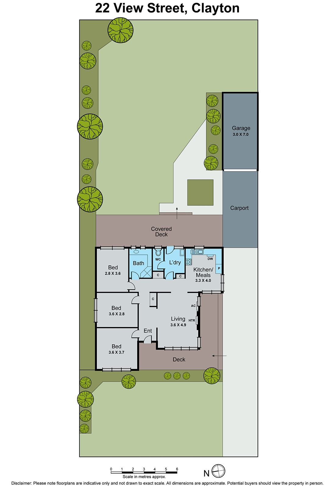 22 View Street, Clayton VIC 3168 - Floorplan