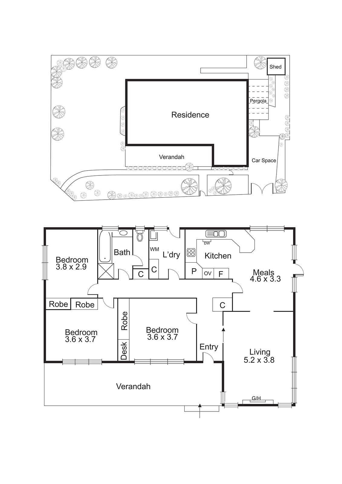 22 Wards Grove, Bentleigh East VIC 3165 - Floorplan
