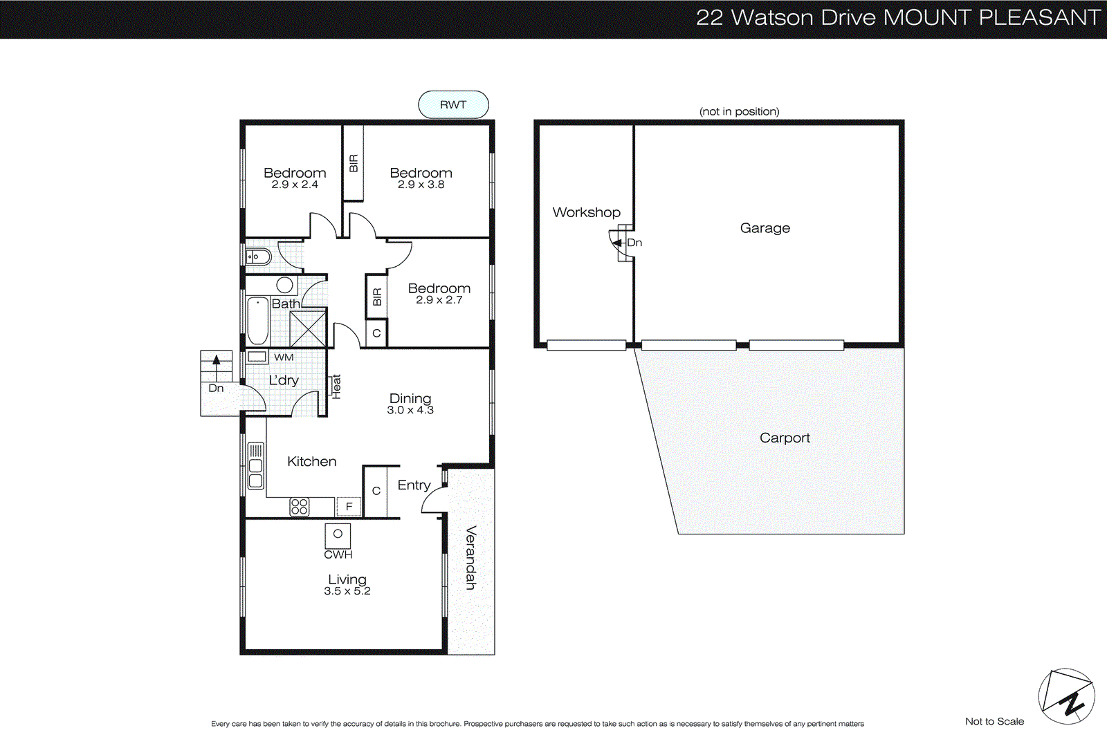 22 Watson Drive, Mount Pleasant VIC 3350 - Floorplan