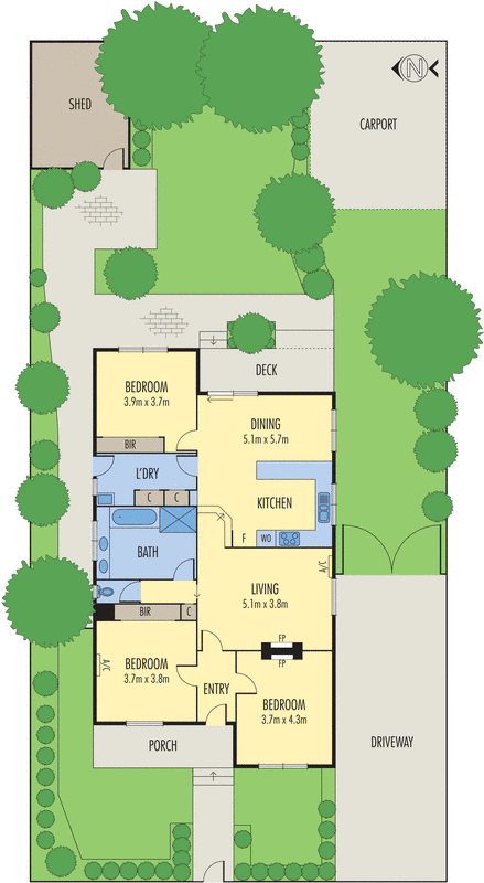 22 Westminster Street, Oakleigh VIC 3166 - Floorplan