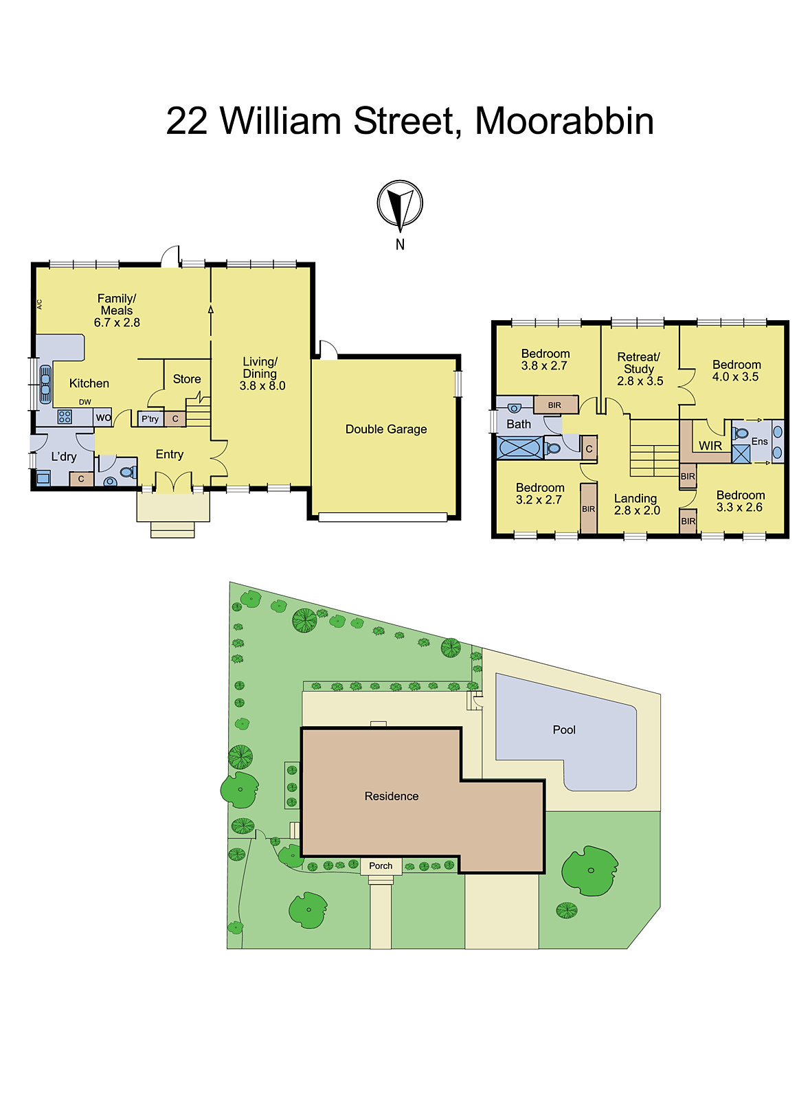 22 William Street, Moorabbin VIC 3189 - Floorplan