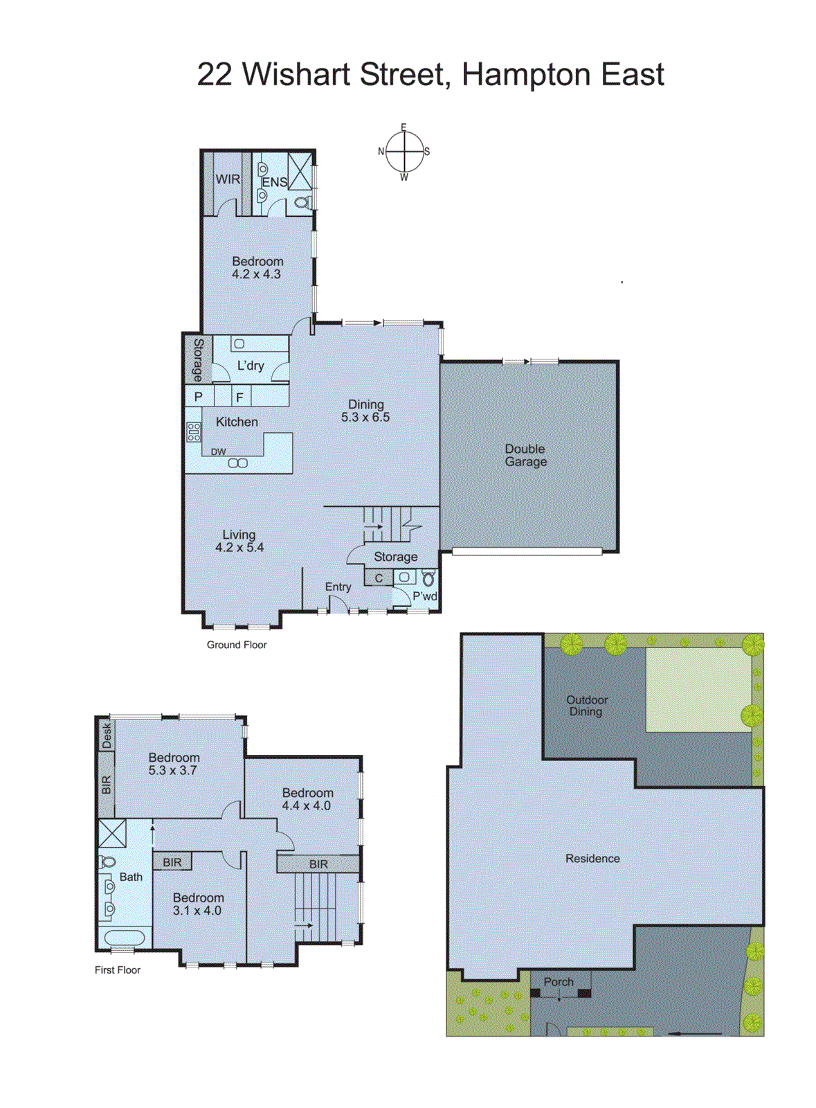 22 Wishart Street, Hampton East VIC 3188 - Floorplan