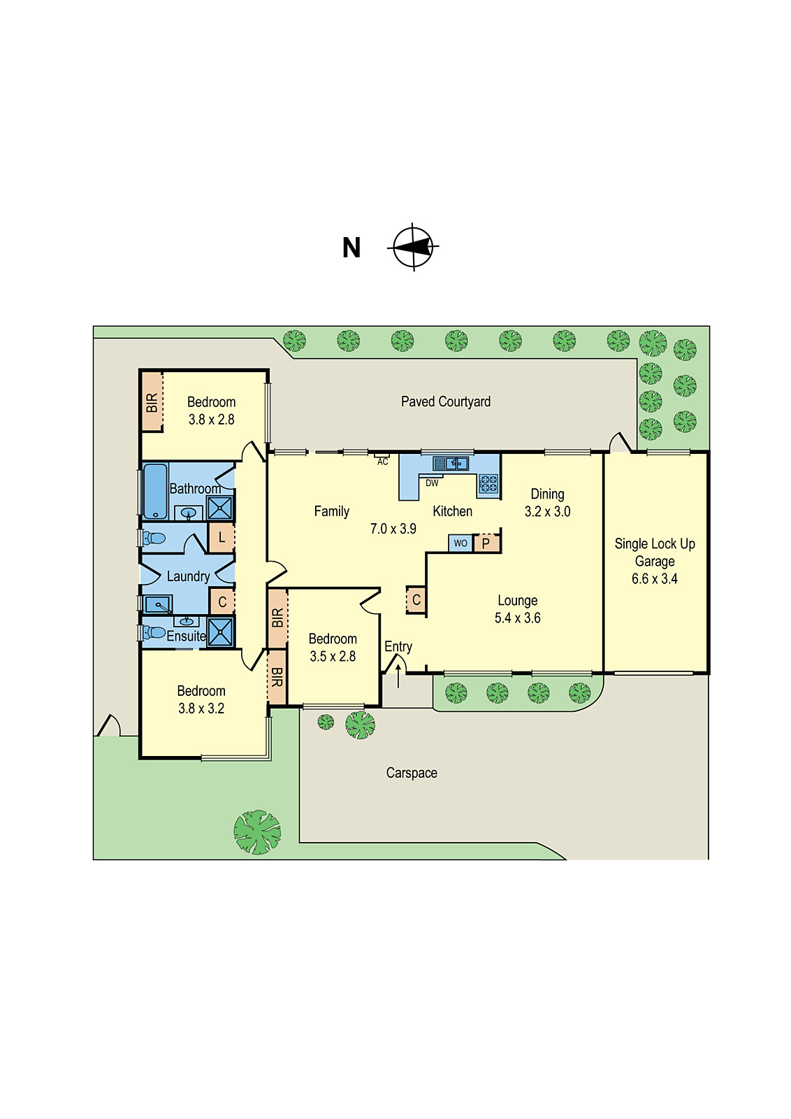 2/20 Albenca Street, Mentone VIC 3194 - Floorplan