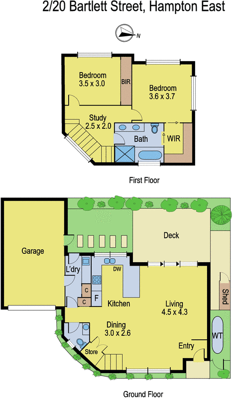 2/20 Bartlett Street, Hampton East VIC 3188 - Floorplan