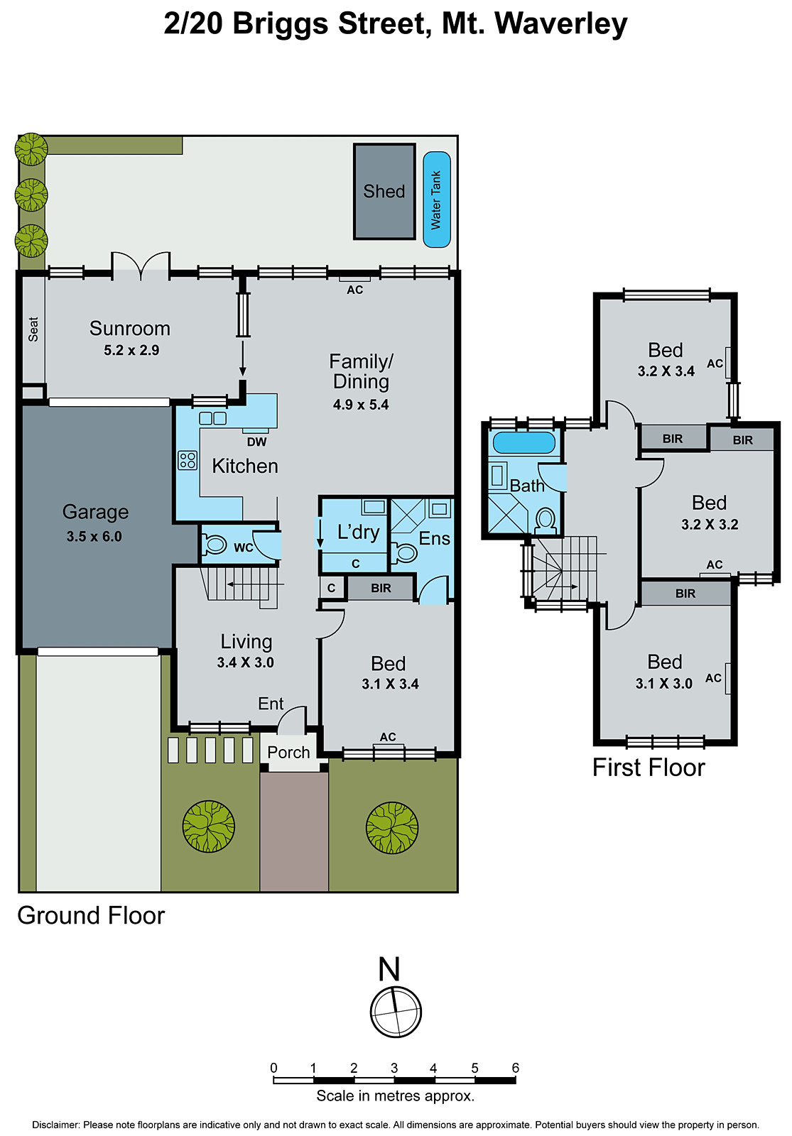 2/20 Briggs Street, Mount Waverley VIC 3149 - Floorplan