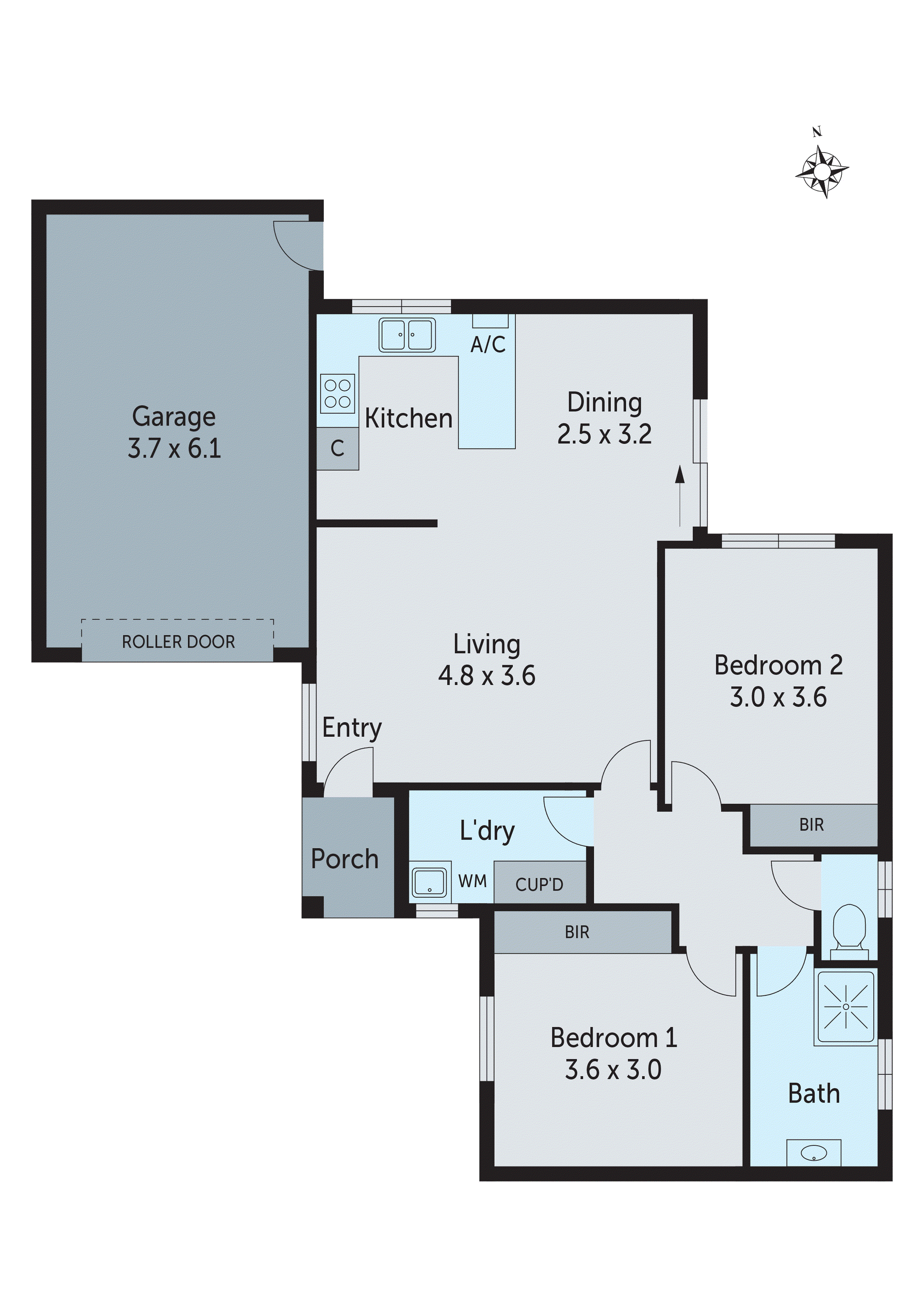 2/20 Coquette Street, Geelong West VIC 3218 - Floorplan
