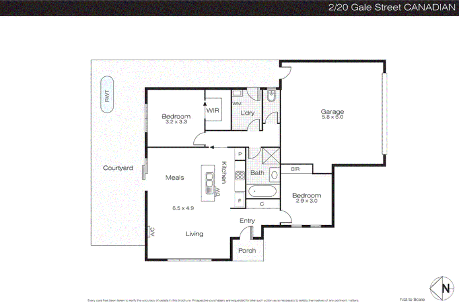 2/20 Gale Street, Canadian VIC 3350 - Floorplan