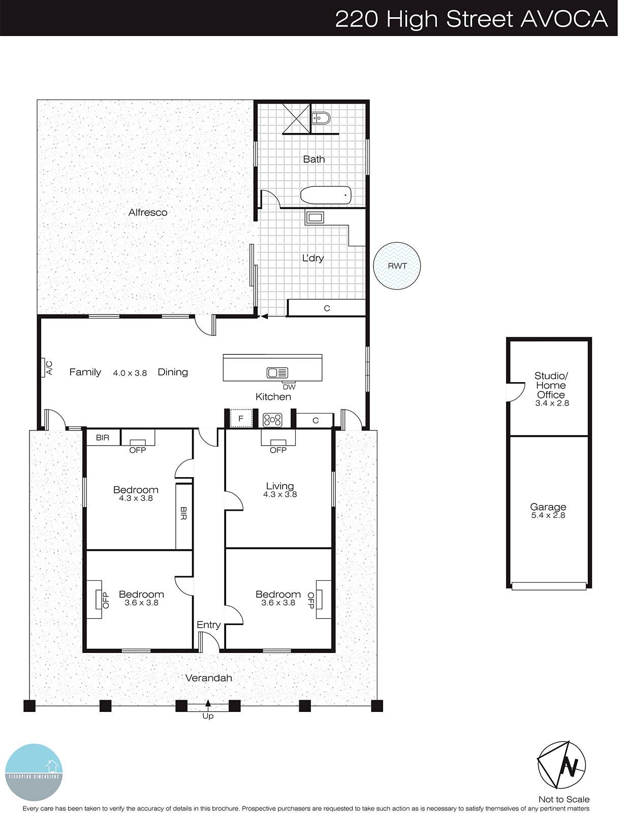 220 High Street, Avoca VIC 3467 - Floorplan
