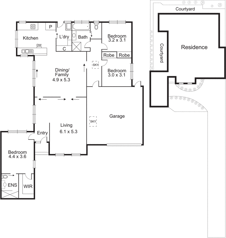 2/20 Leckie Street, Bentleigh VIC 3204 - Floorplan