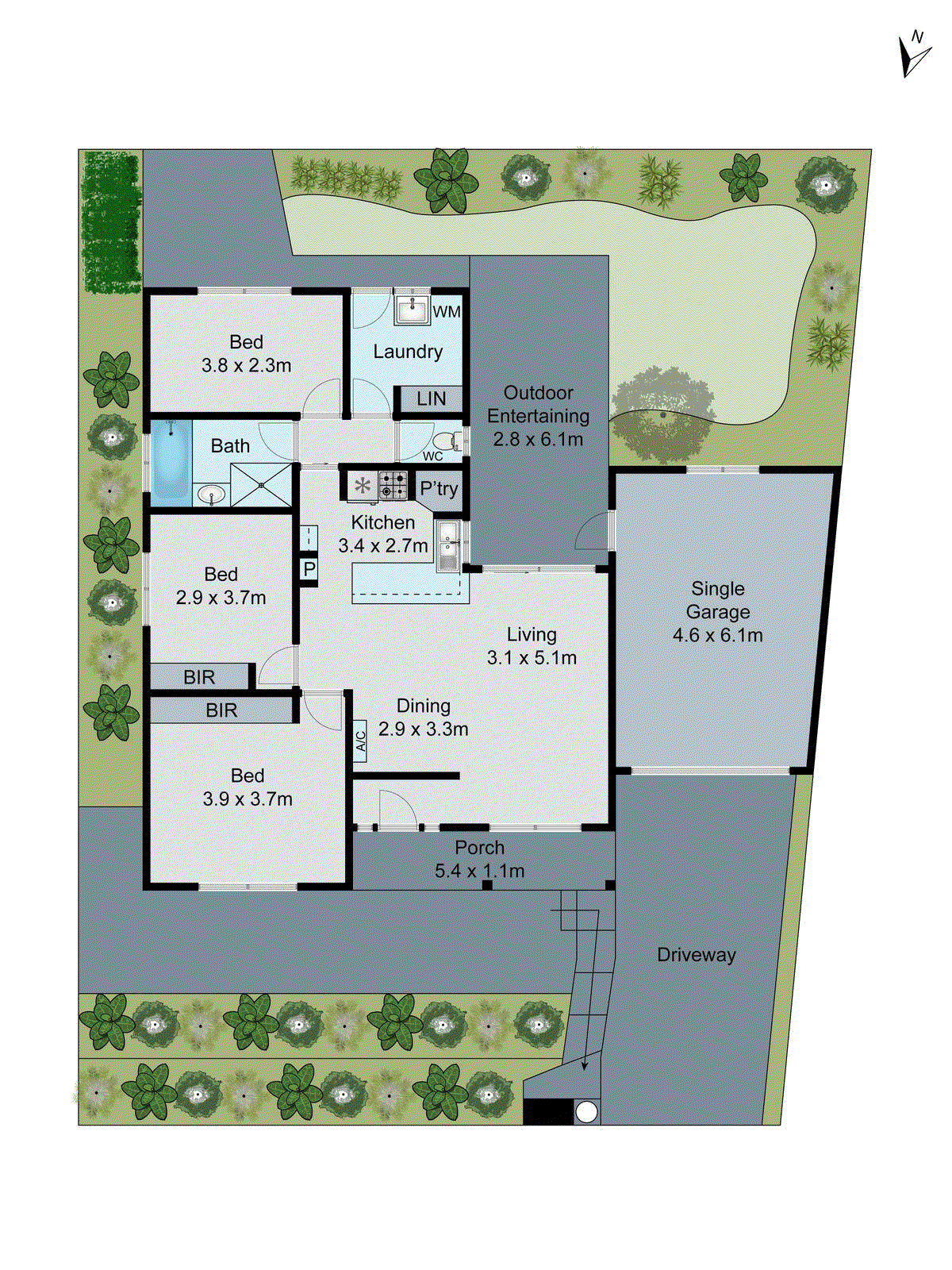 2/20 Waurn Park Court, Belmont VIC 3216 - Floorplan