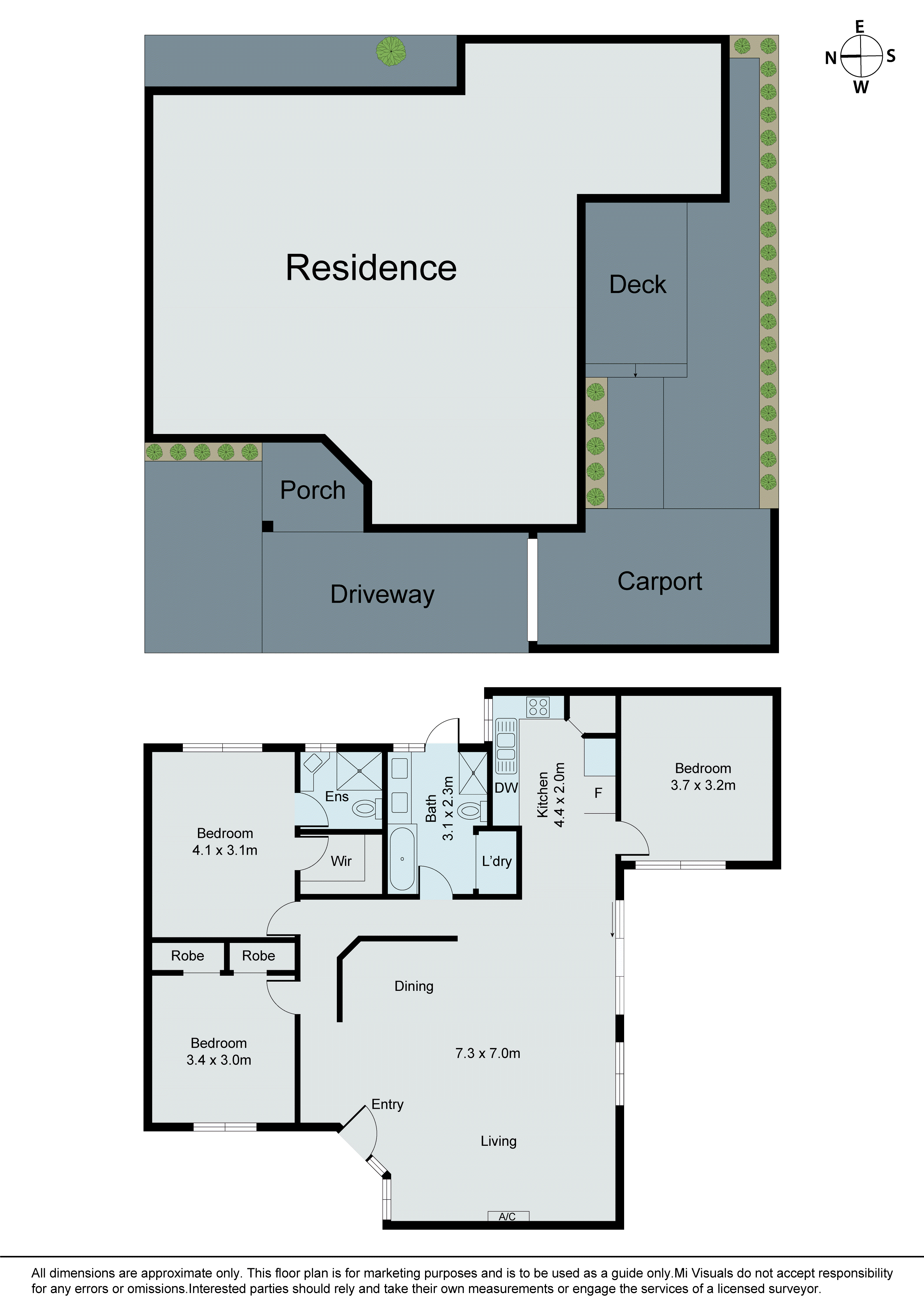 2/204 Patterson Road, Bentleigh VIC 3204 - Floorplan