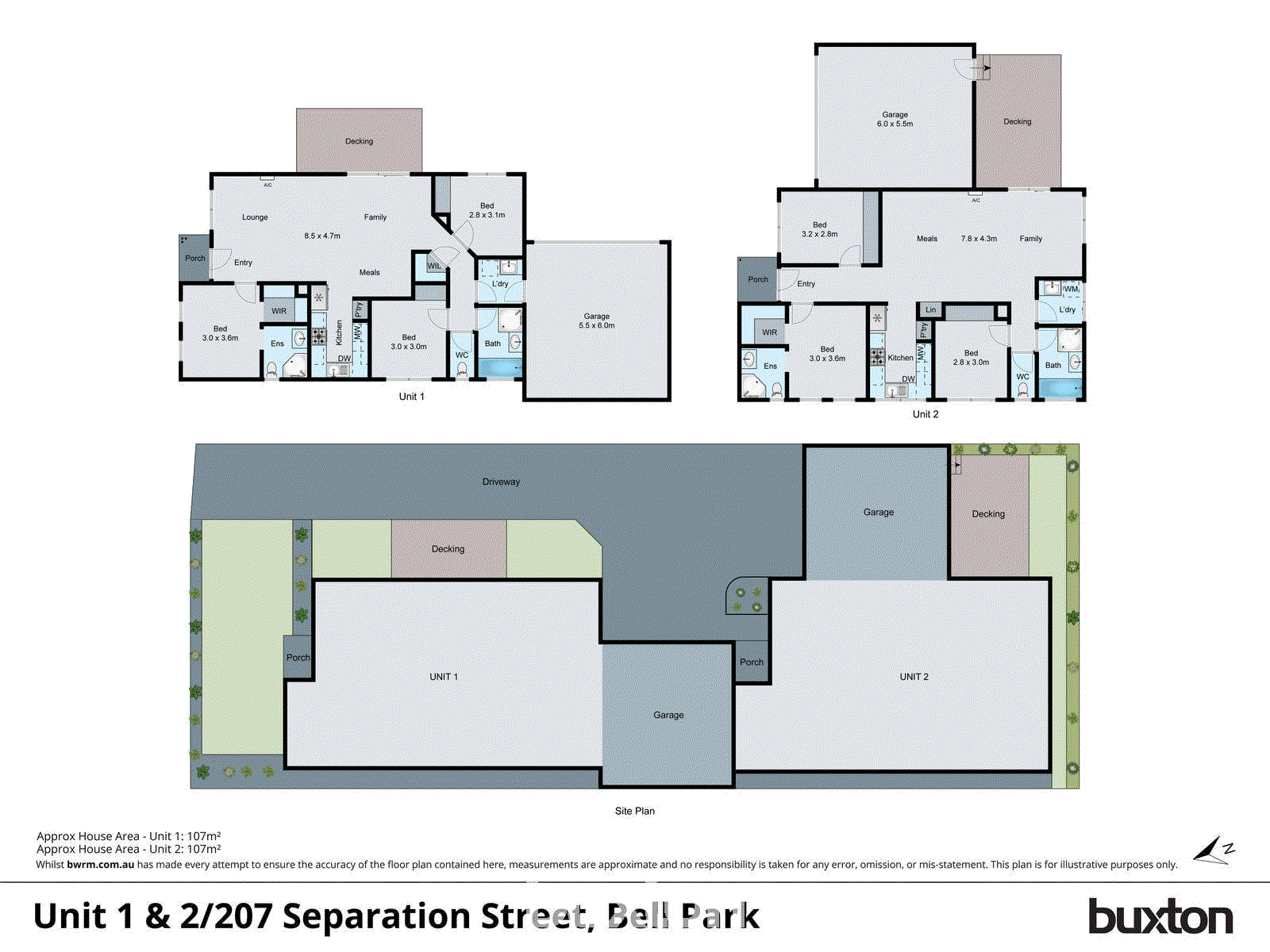 2/207 Separation Street, Bell Park VIC 3215 - Floorplan