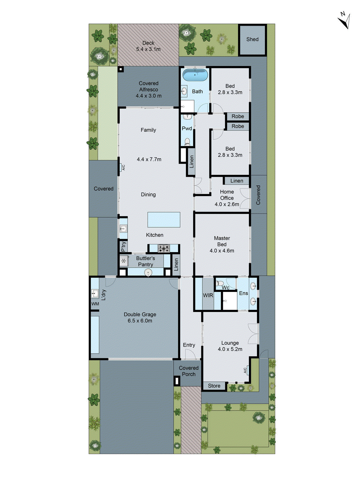 2207 Warralily Boulevard, Armstrong Creek VIC 3217 - Floorplan