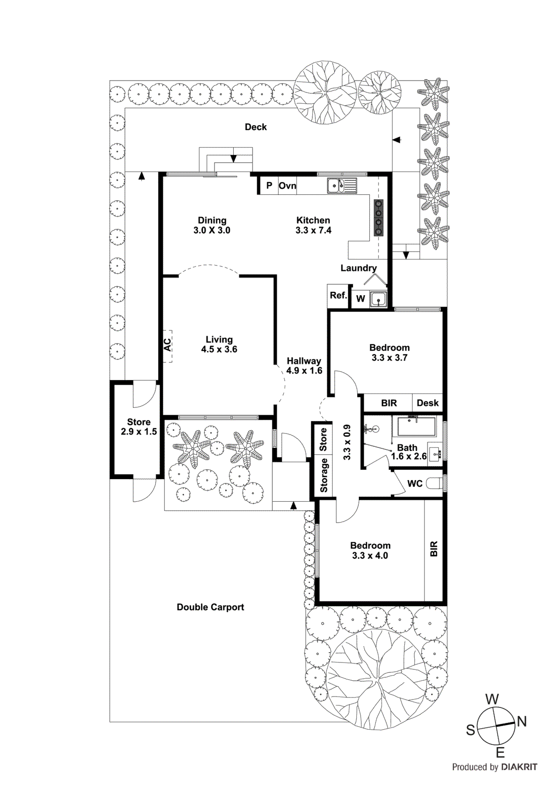 2/21 Alicia Street, Hampton VIC 3188 - Floorplan