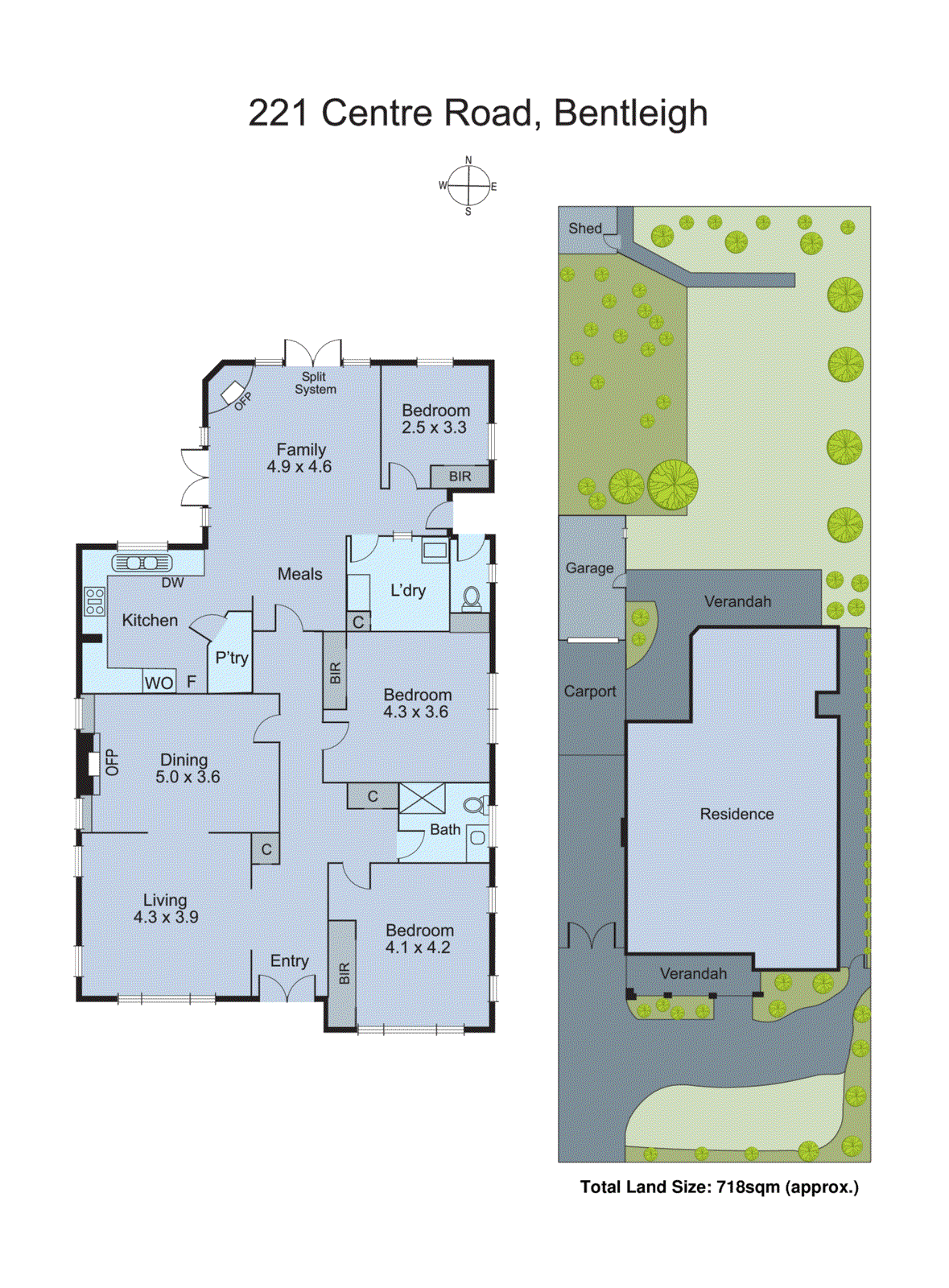 221 Centre Road, Bentleigh VIC 3204 - Floorplan