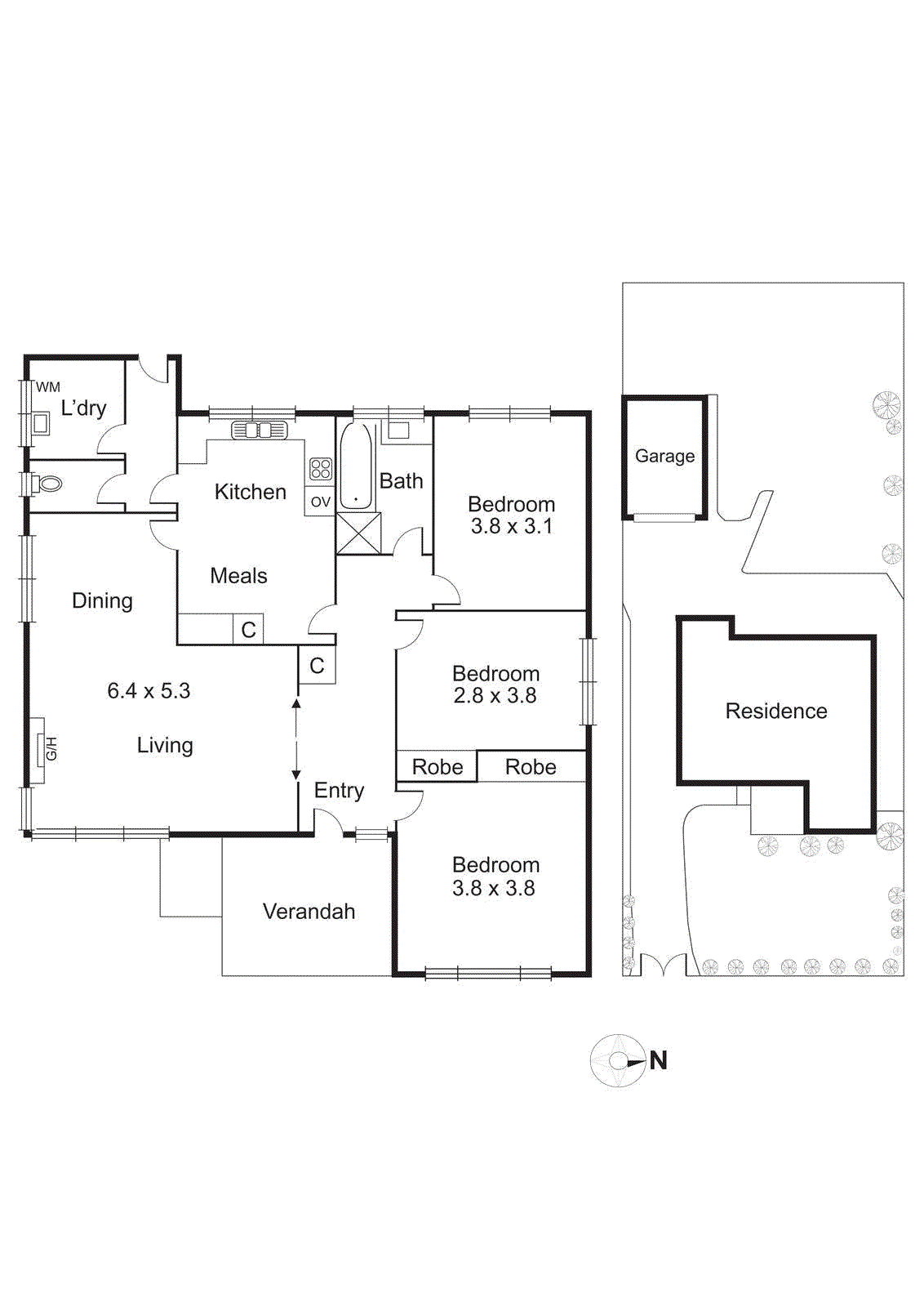 221 Chesterville Road, Moorabbin VIC 3189 - Floorplan
