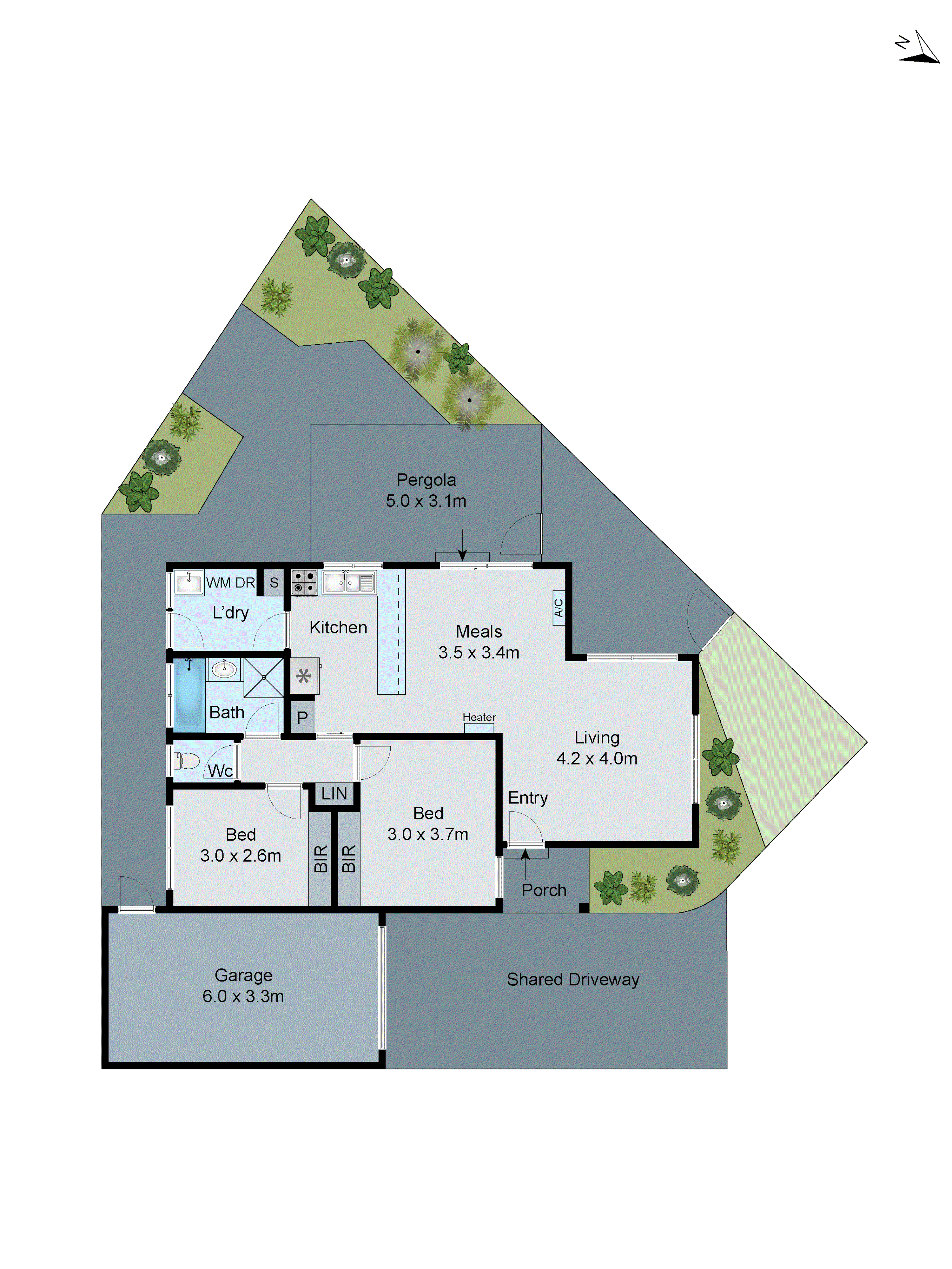 2/21 Coleraine Crescent, Corio VIC 3214 - Floorplan