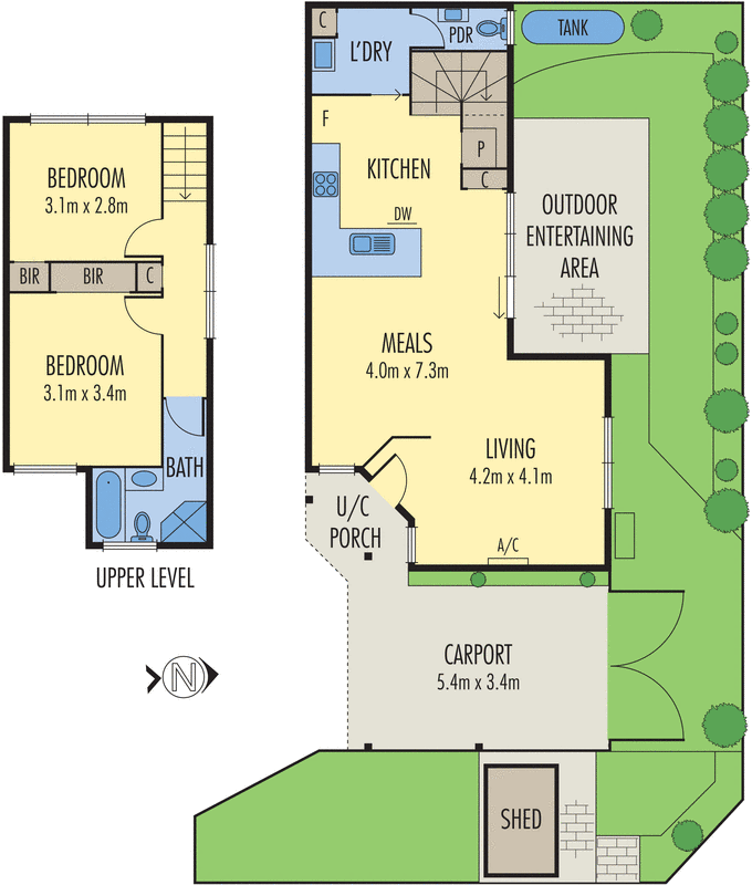 2/21 Electra Avenue, Ashwood VIC 3147 - Floorplan