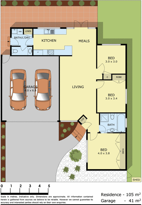 2/21 McKittrick Road, Bentleigh VIC 3204 - Floorplan