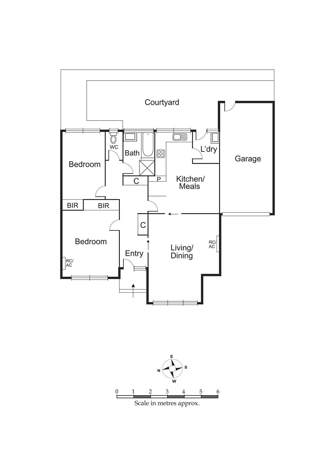 2/21 Oakes Avenue, Clayton South VIC 3169 - Floorplan