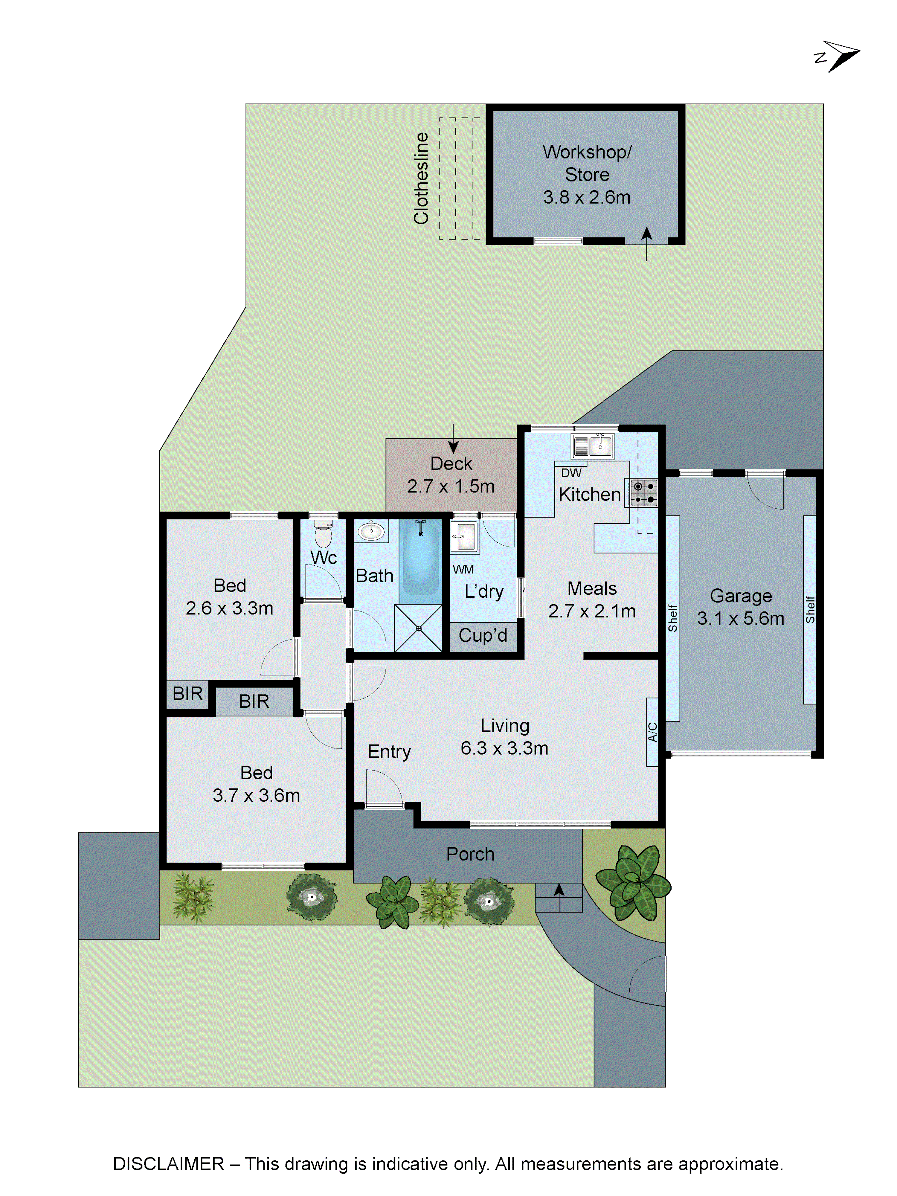 2/21 Quaintance Street, Mount Waverley VIC 3149 - Floorplan