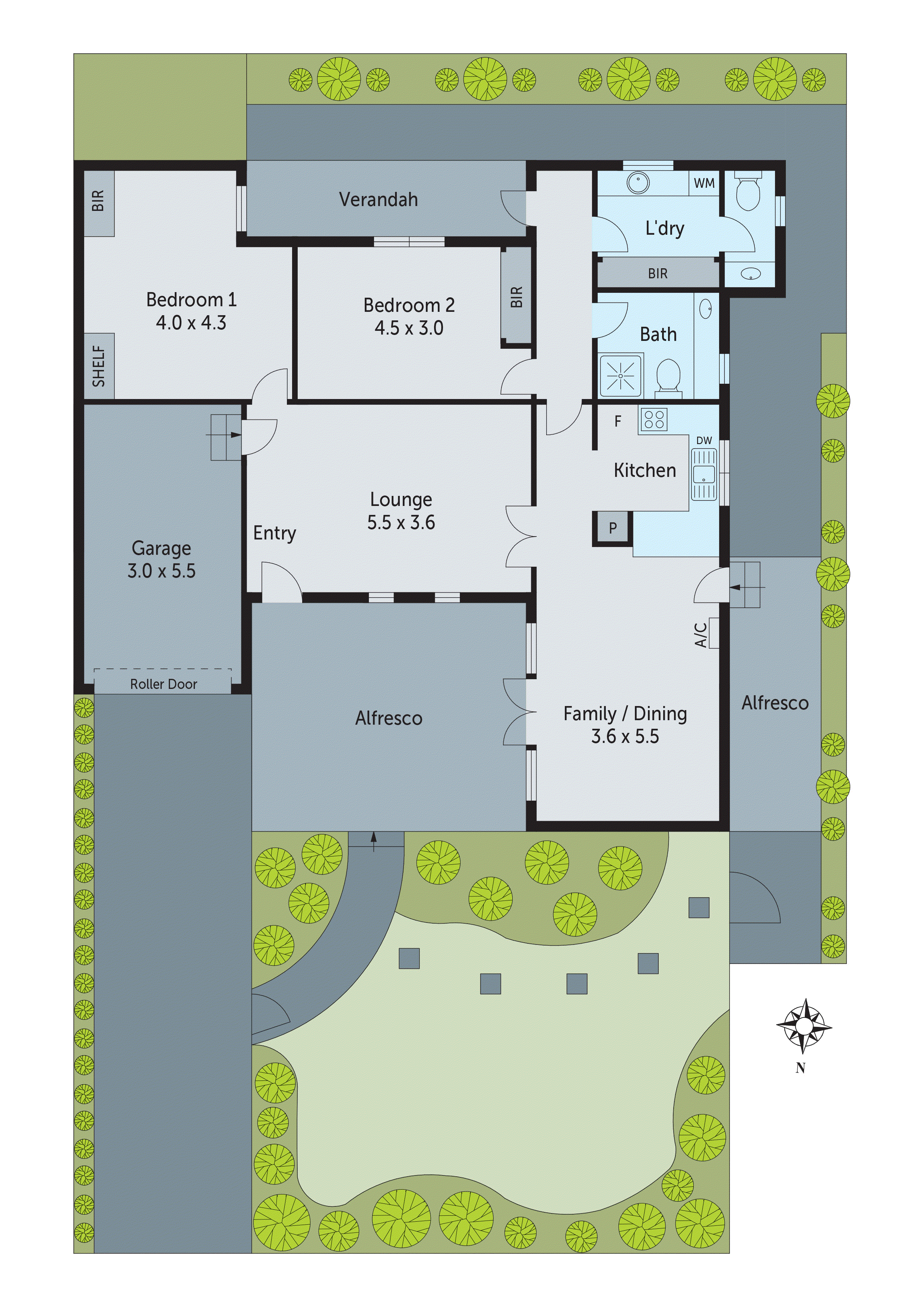 2/21 Russell Street, Newtown VIC 3220 - Floorplan
