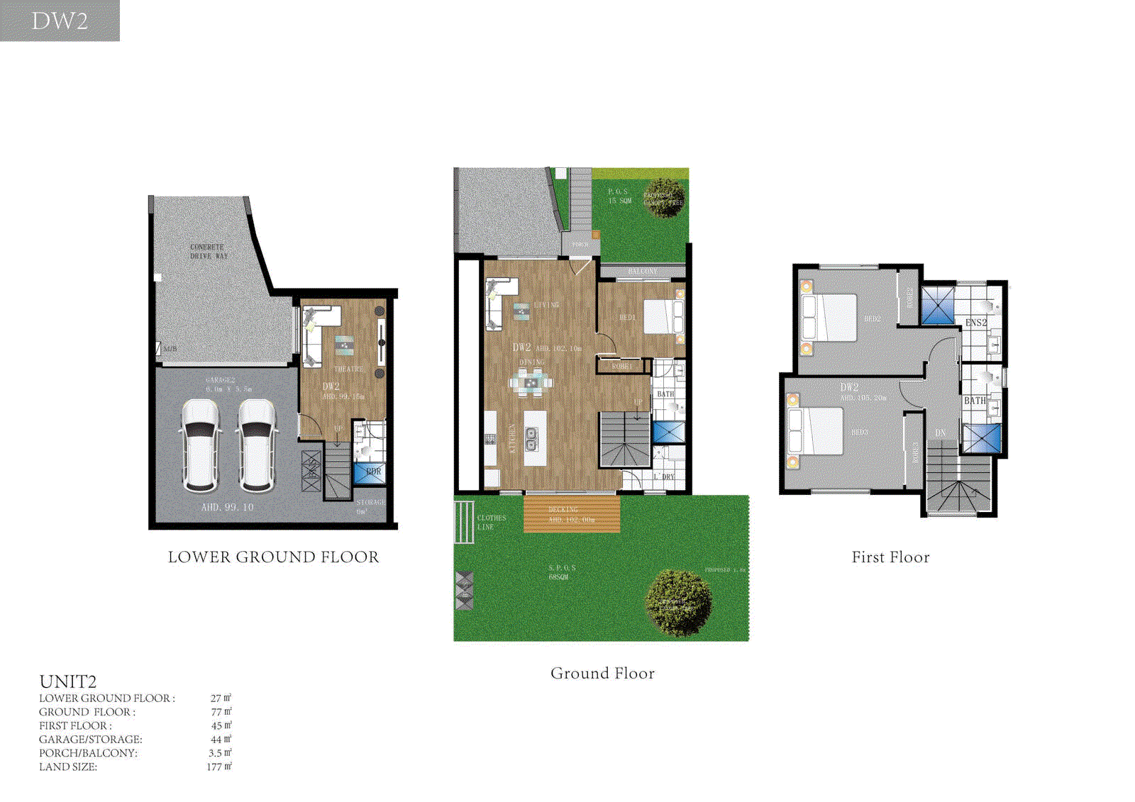 2/212 Stephensons Road, Mount Waverley VIC 3149 - Floorplan