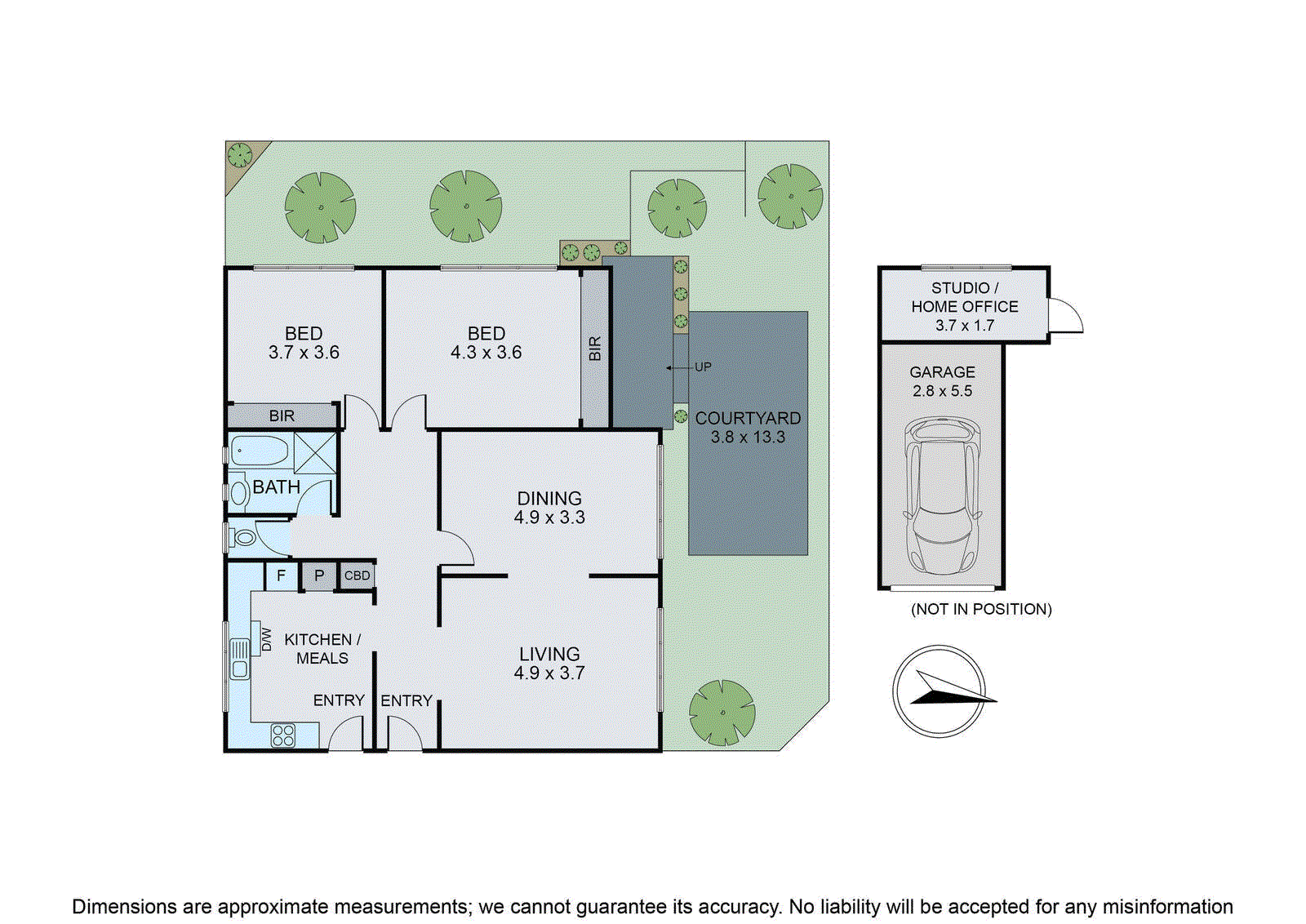 22/14 Chapel Street, St Kilda VIC 3182 - Floorplan