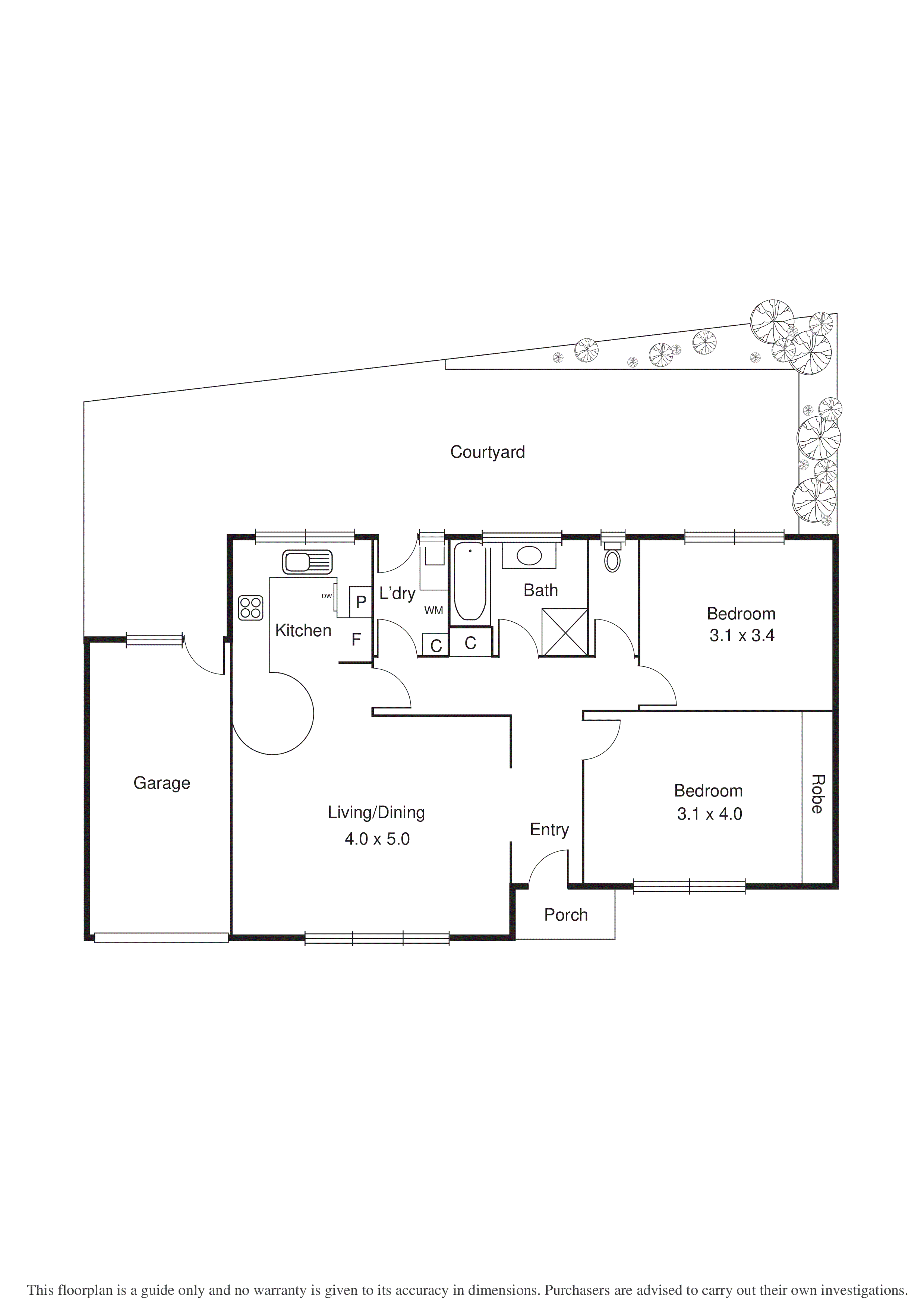2/216-218 Beach Road, Black Rock VIC 3193 - Floorplan