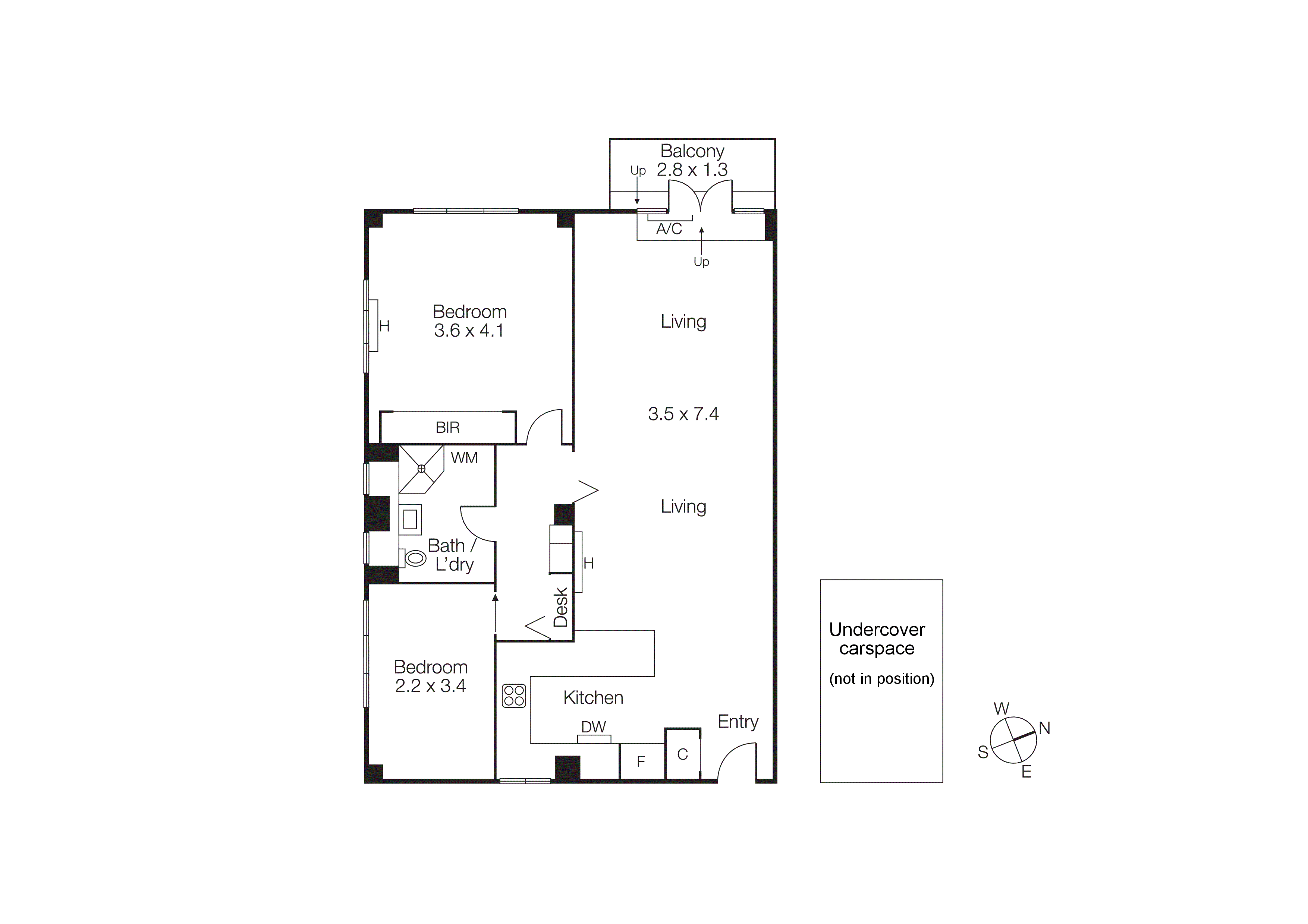 22/16A Chapel Street, St Kilda VIC 3182 - Floorplan