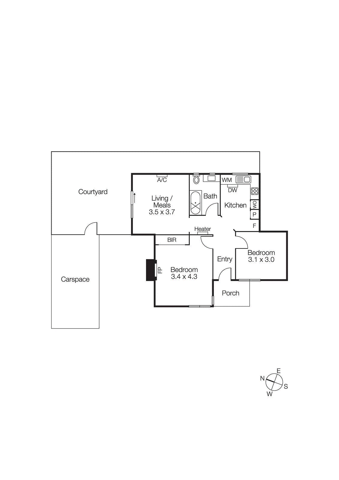 2/218 Inkerman Street, St Kilda East VIC 3183 - Floorplan