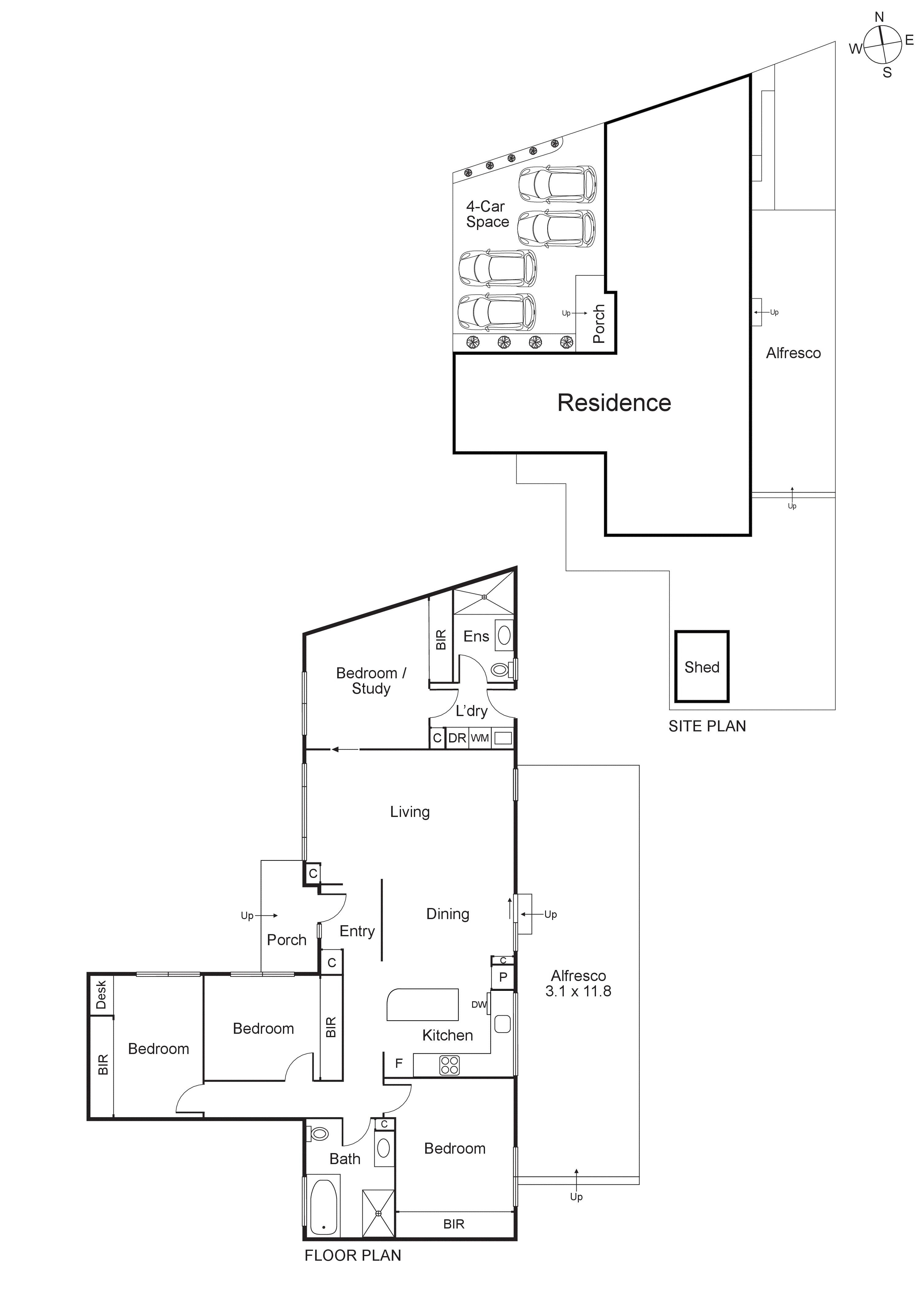 2/22 East View Crescent, Bentleigh East VIC 3165 - Floorplan