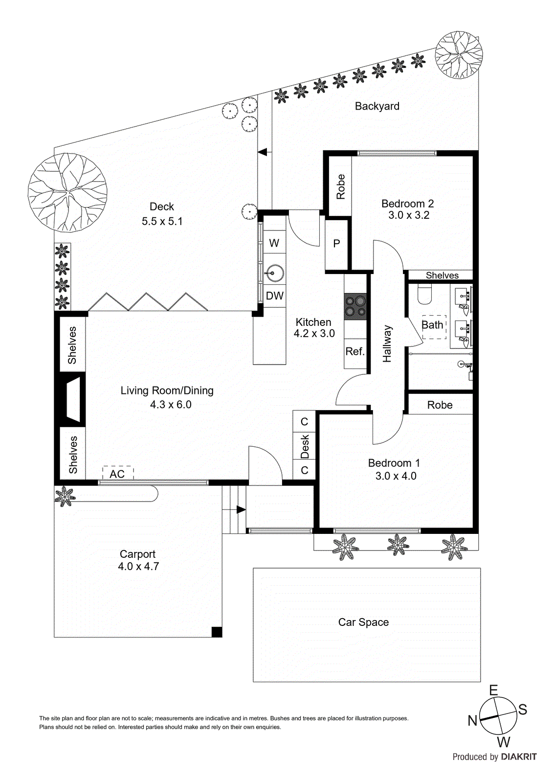 2/22 Fifth Street, Black Rock VIC 3193 - Floorplan