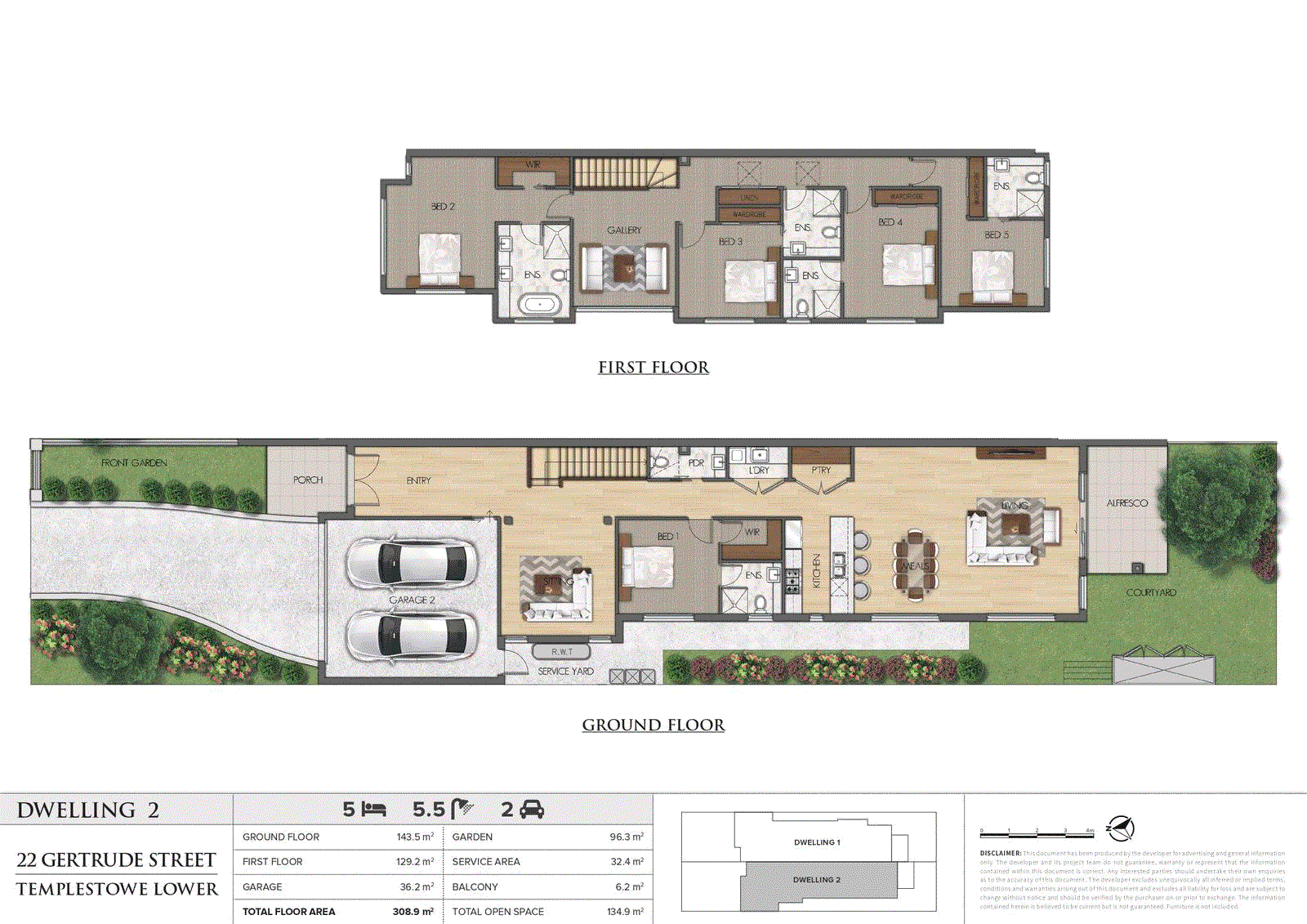 2/22 Gertrude Street, Templestowe Lower - Floorplan 1
