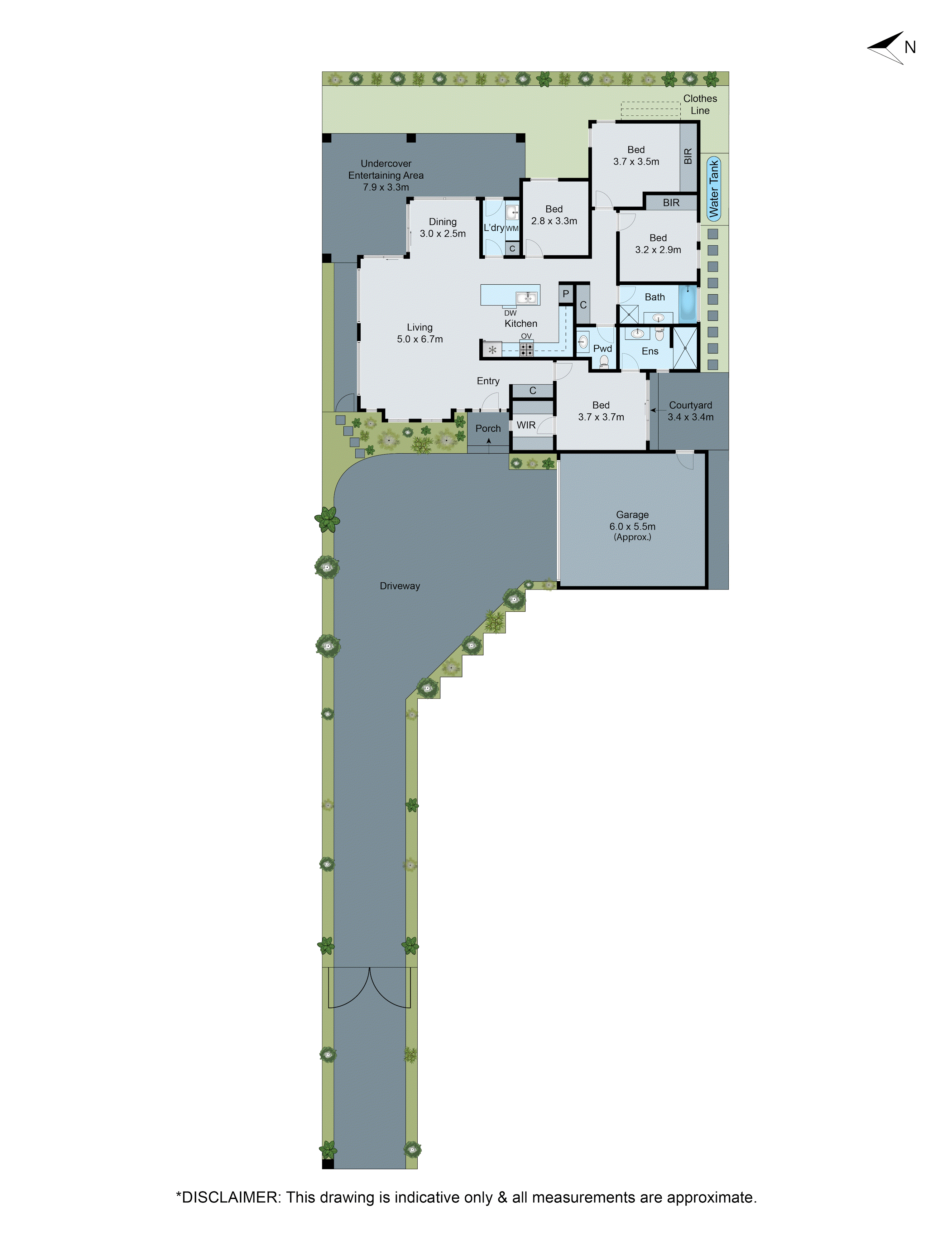 2/22 Macrina Street, Oakleigh East VIC 3166 - Floorplan