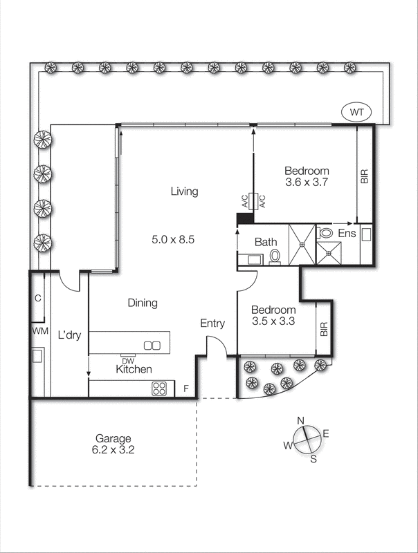 2/22 Roydon Street, Hampton East VIC 3188 - Floorplan