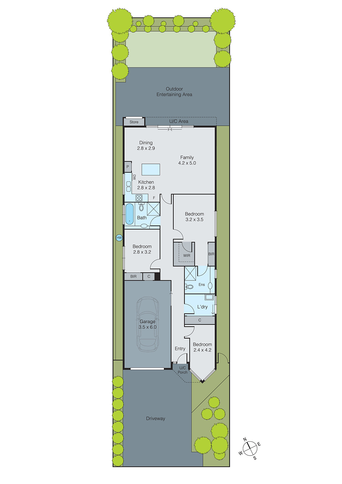 2/220 Mt Pleasant Road, Highton VIC 3216 - Floorplan
