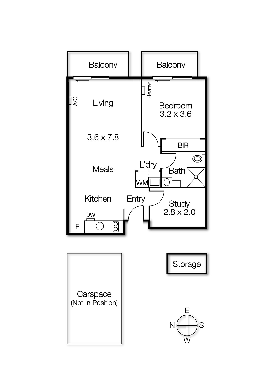 22/220 Barkly Street, St Kilda VIC 3182 - Floorplan