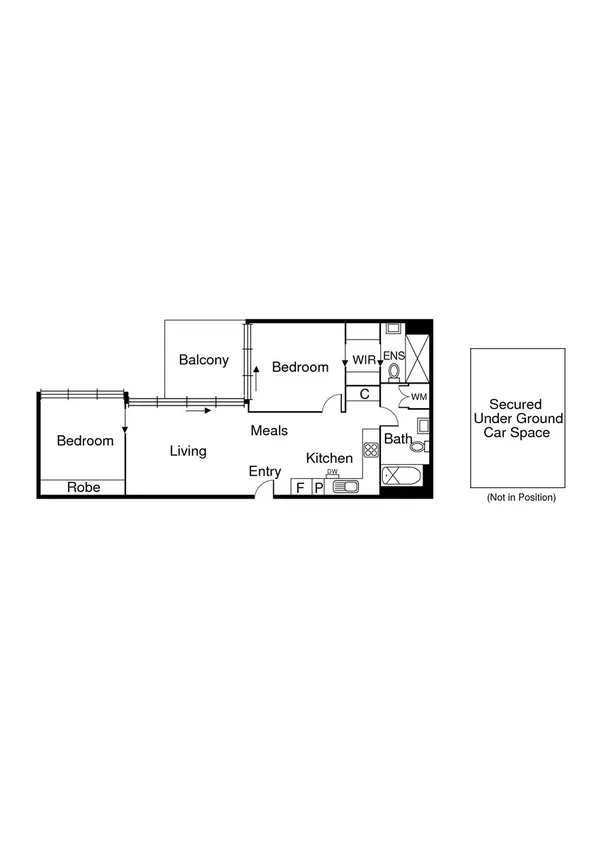 222/232-242 Rouse Street, Port Melbourne VIC 3207 - Floorplan