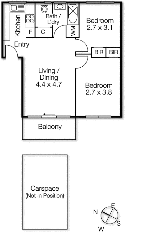 22/25 Robe Street, St Kilda VIC 3182 - Floorplan