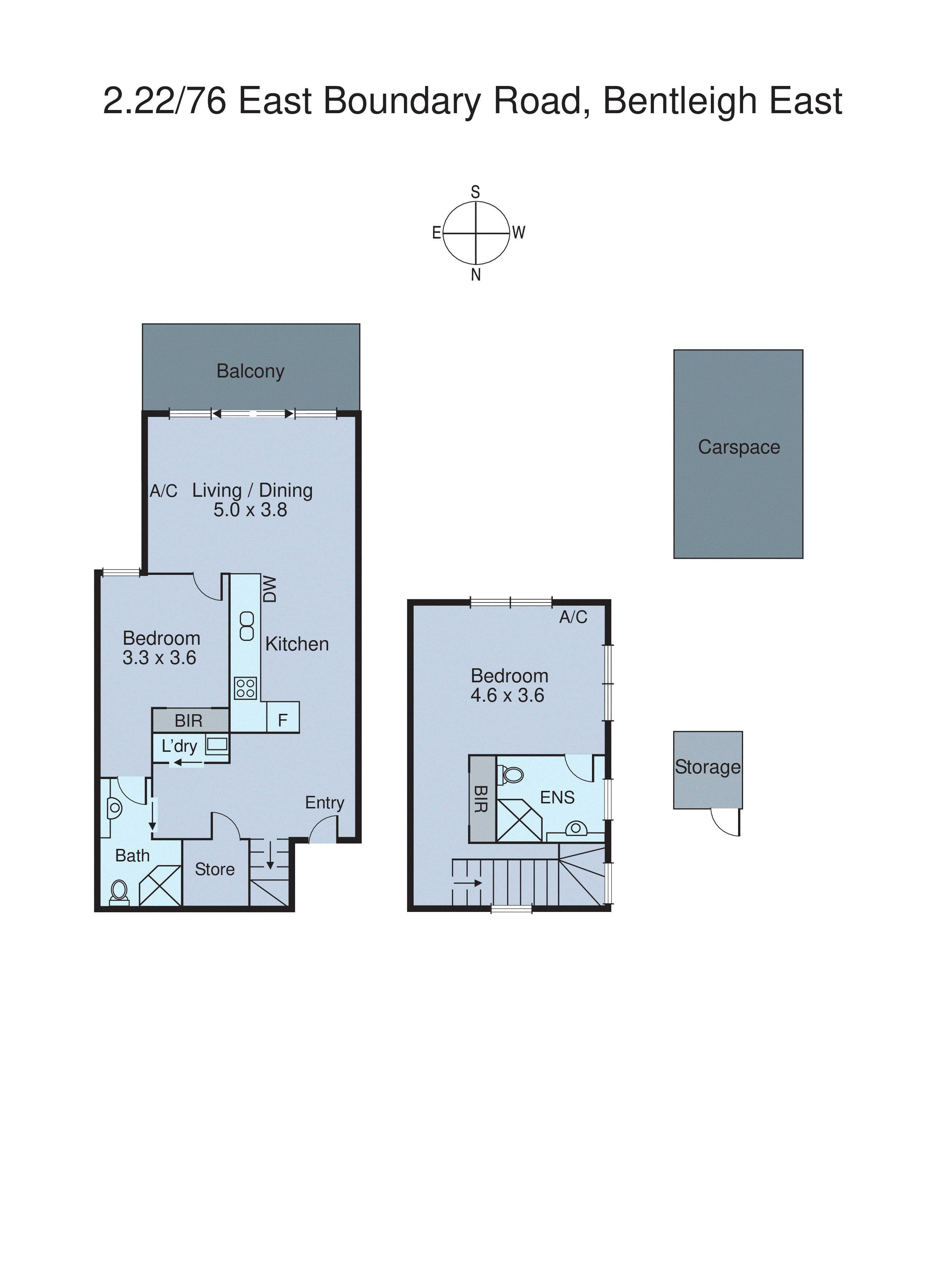2.22/76 East Boundary Road, Bentleigh East VIC 3165 - Floorplan