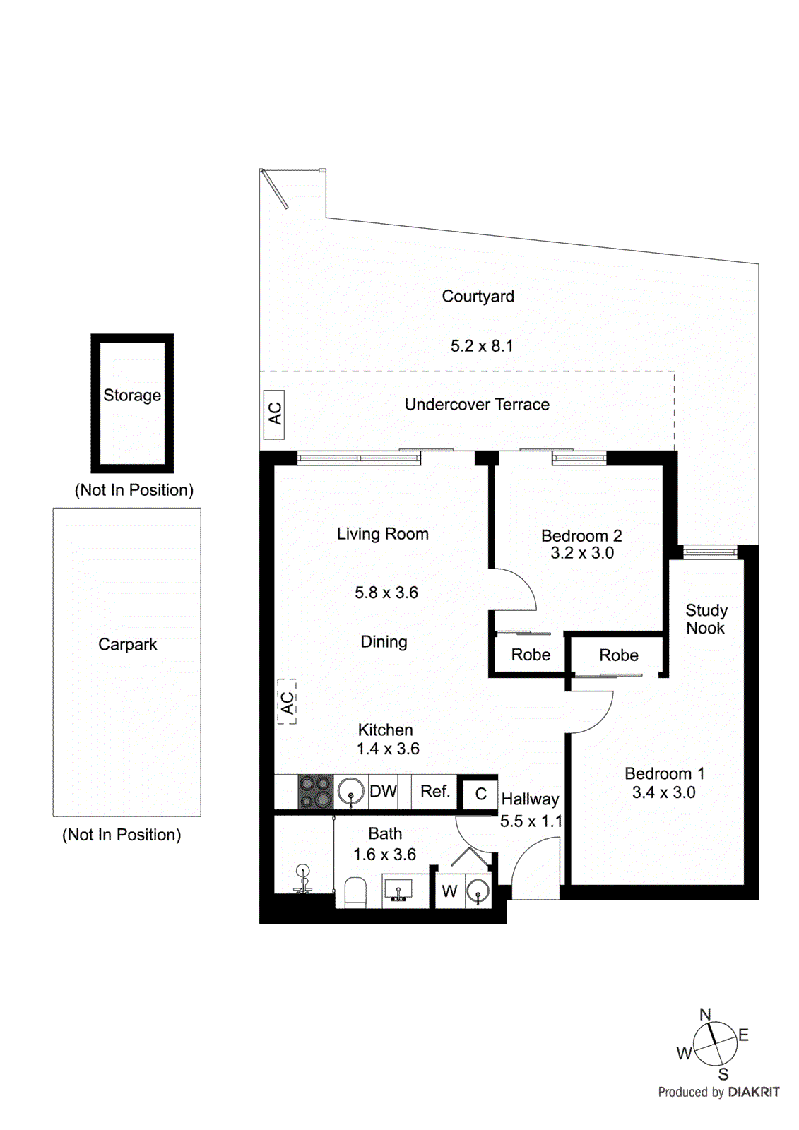 222/8 Railway Road, Cheltenham VIC 3192 - Floorplan