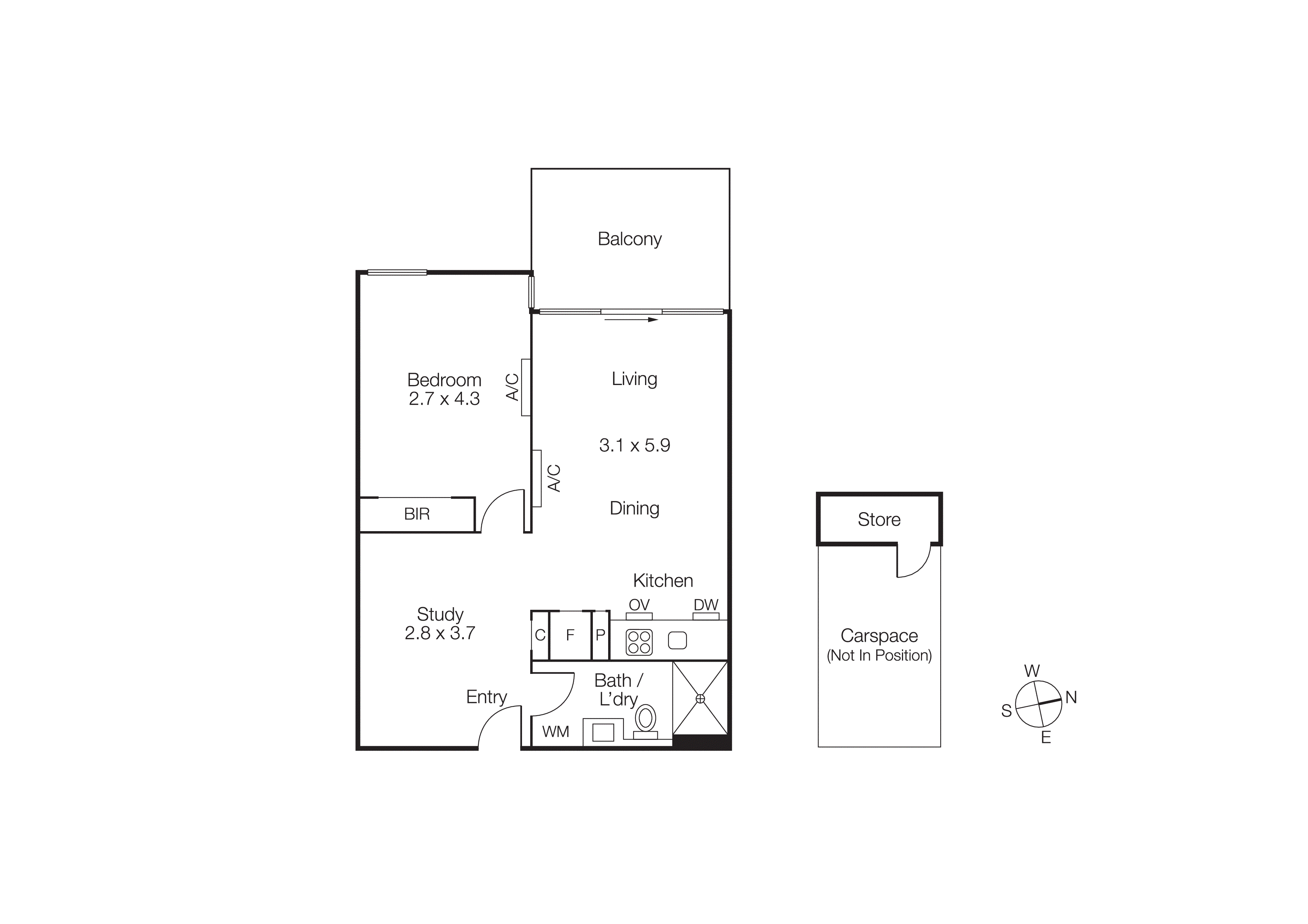 222/81 Riversdale Road, Hawthorn VIC 3122 - Floorplan